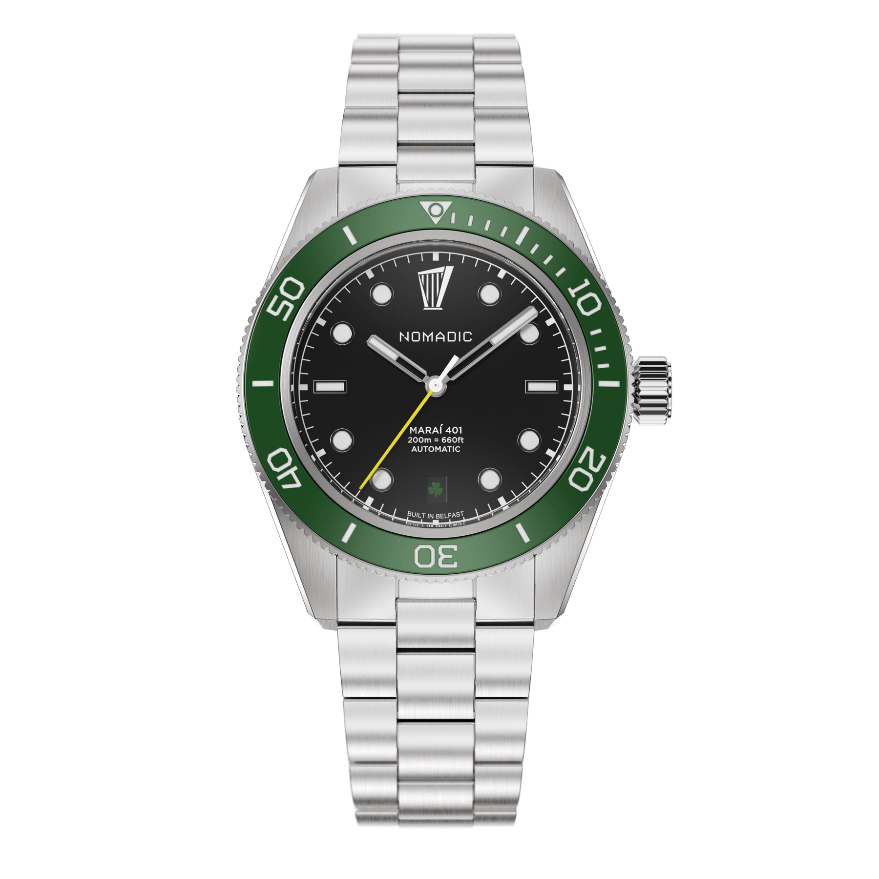 (40mm) Maraí 401 - Black Shamrock Limited Edition