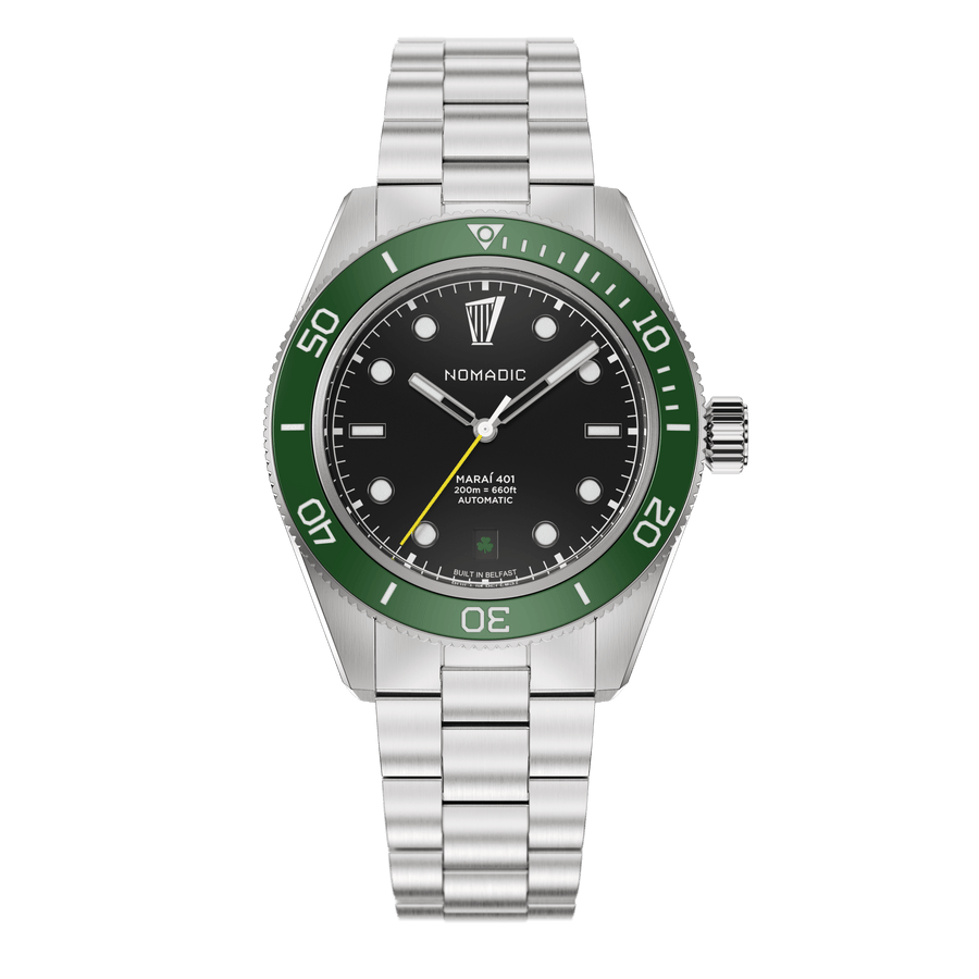 (40mm) Maraí 401 - Black Shamrock Limited Edition
