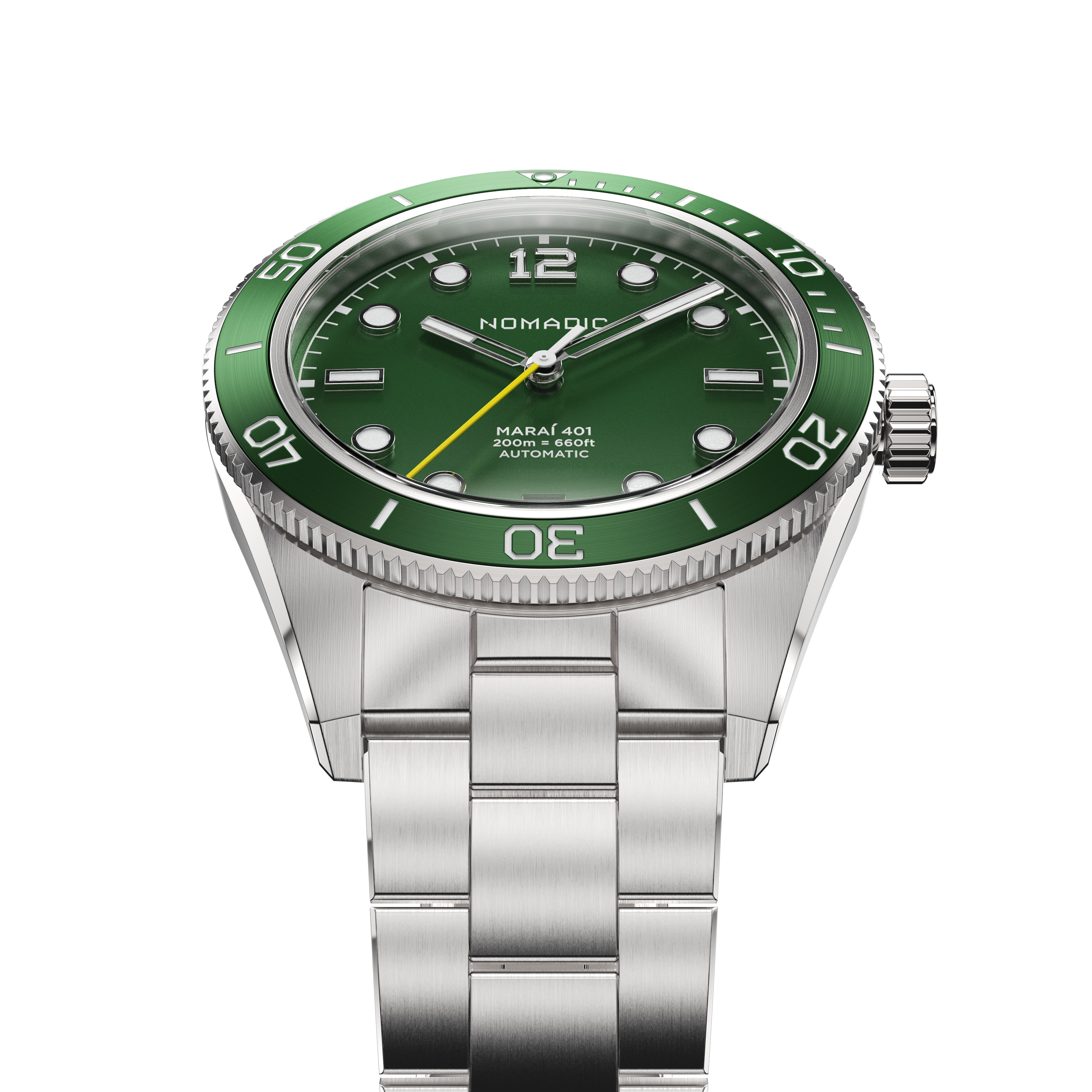 Emerald Abyss - Maraí 401 Compact - 36mm Dive Watch (2026 Edition)