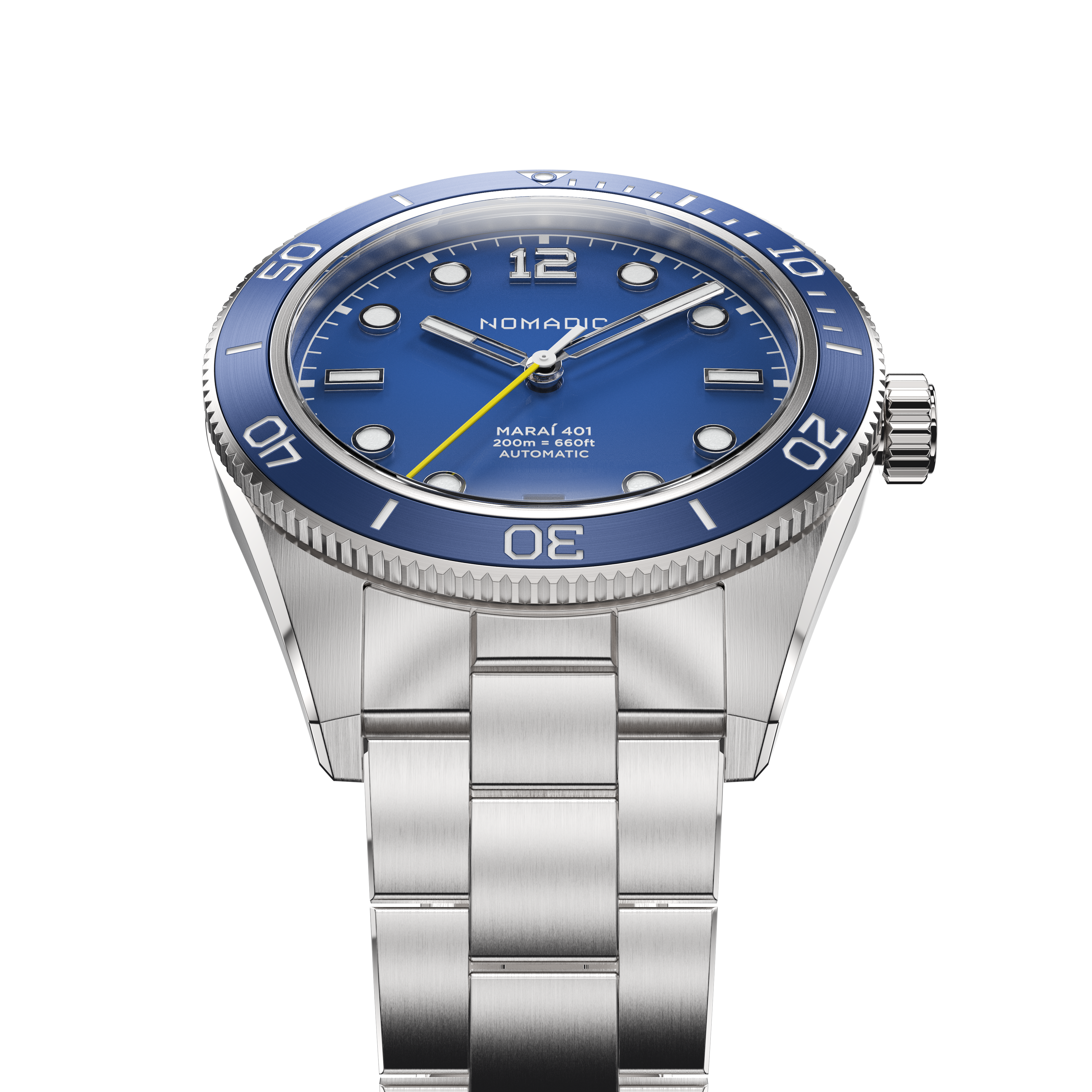 Deep Ocean Blue - Maraí 401 Compact - 36mm Dive Watch (2026 Edition)