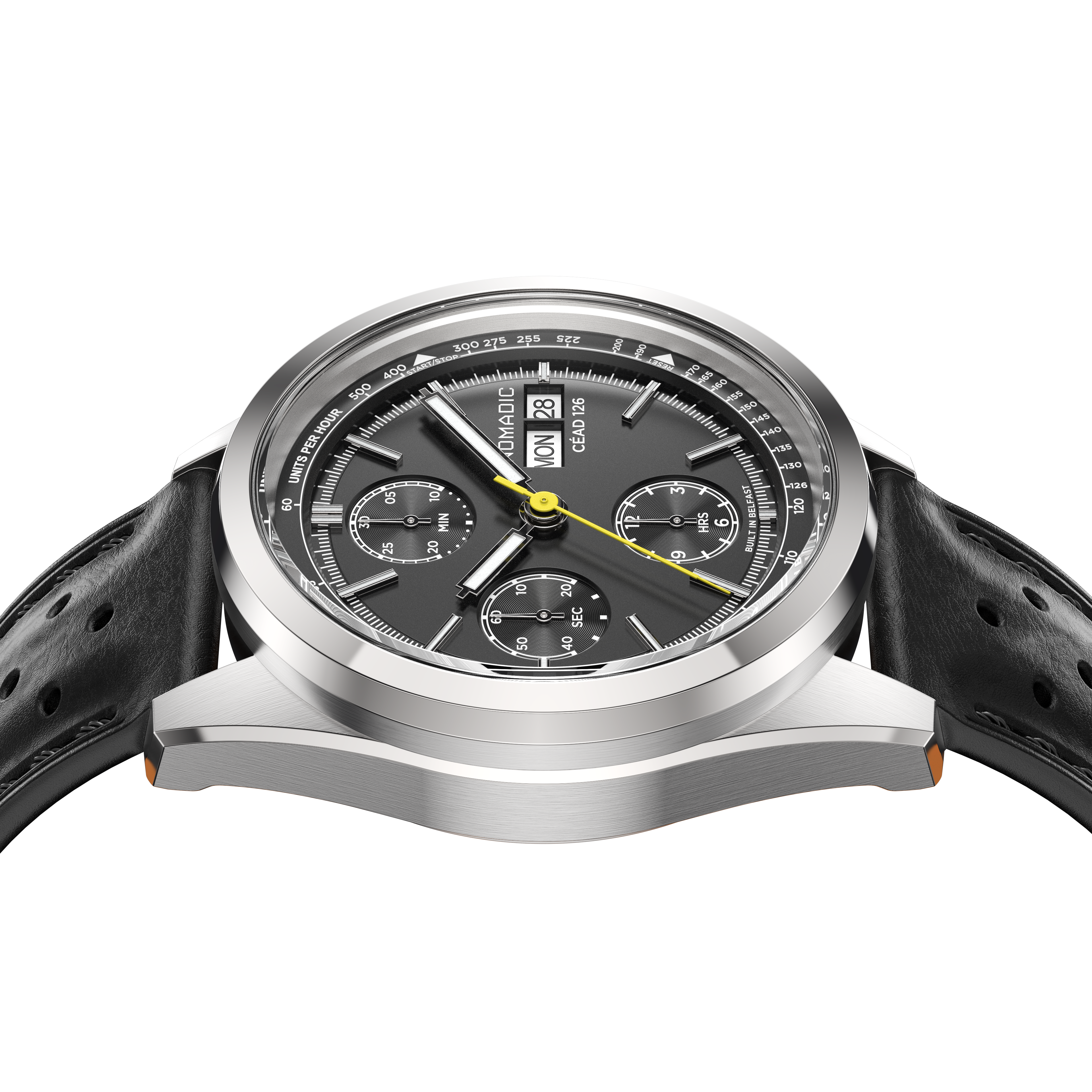 Céad 126 - Pitch Black - Chronograph