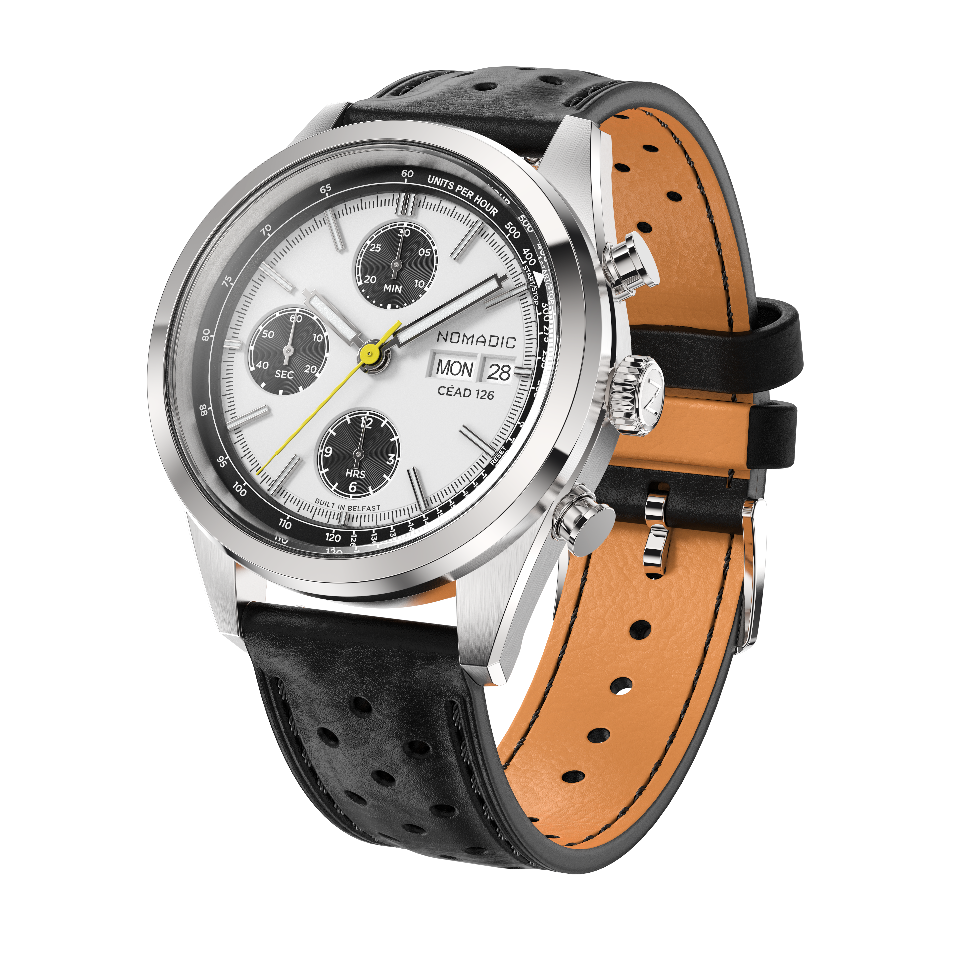 Céad 126 - Navigator White - Chronograph