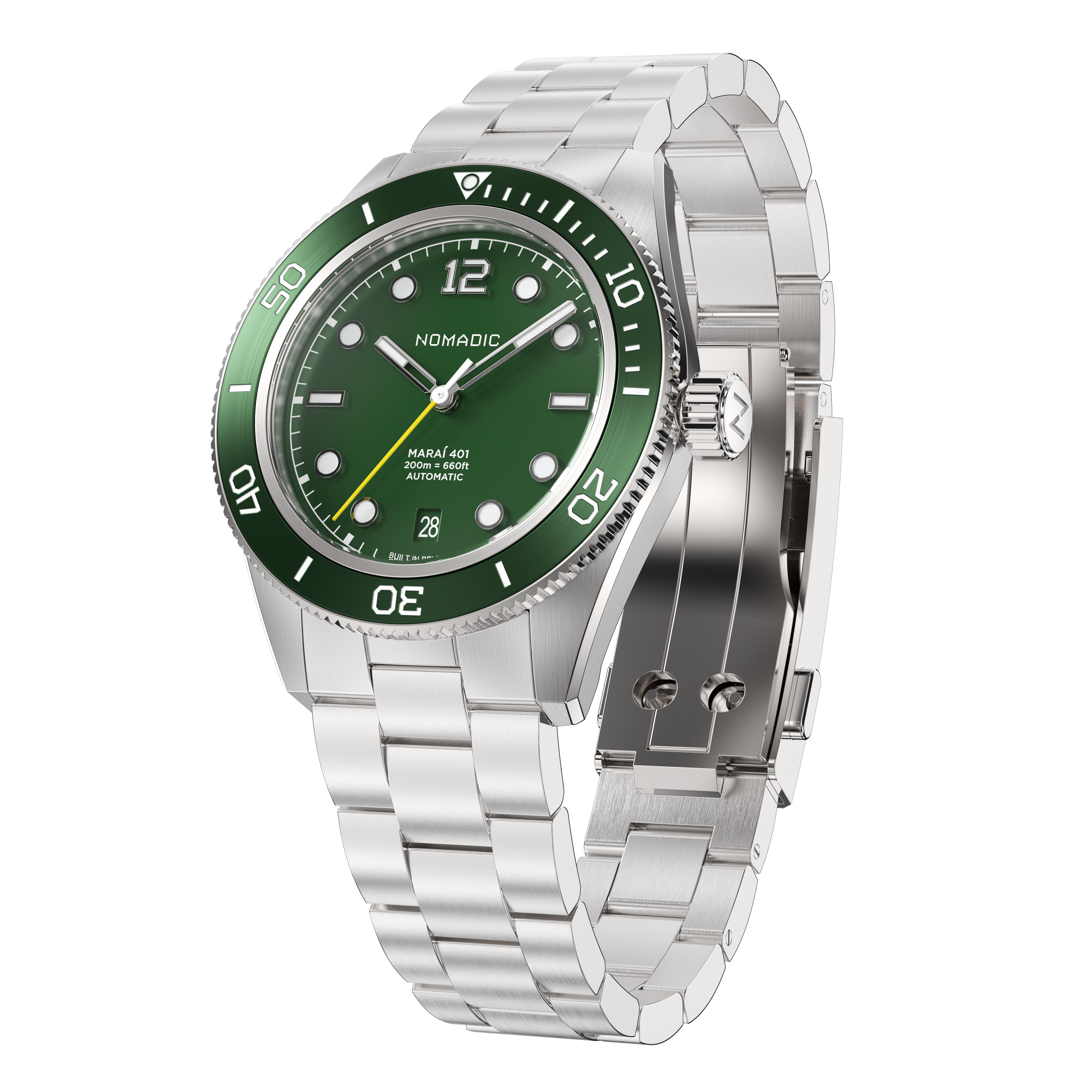 Emerald Abyss - Maraí 401 - 40mm Dive Watch (2026 Edition)