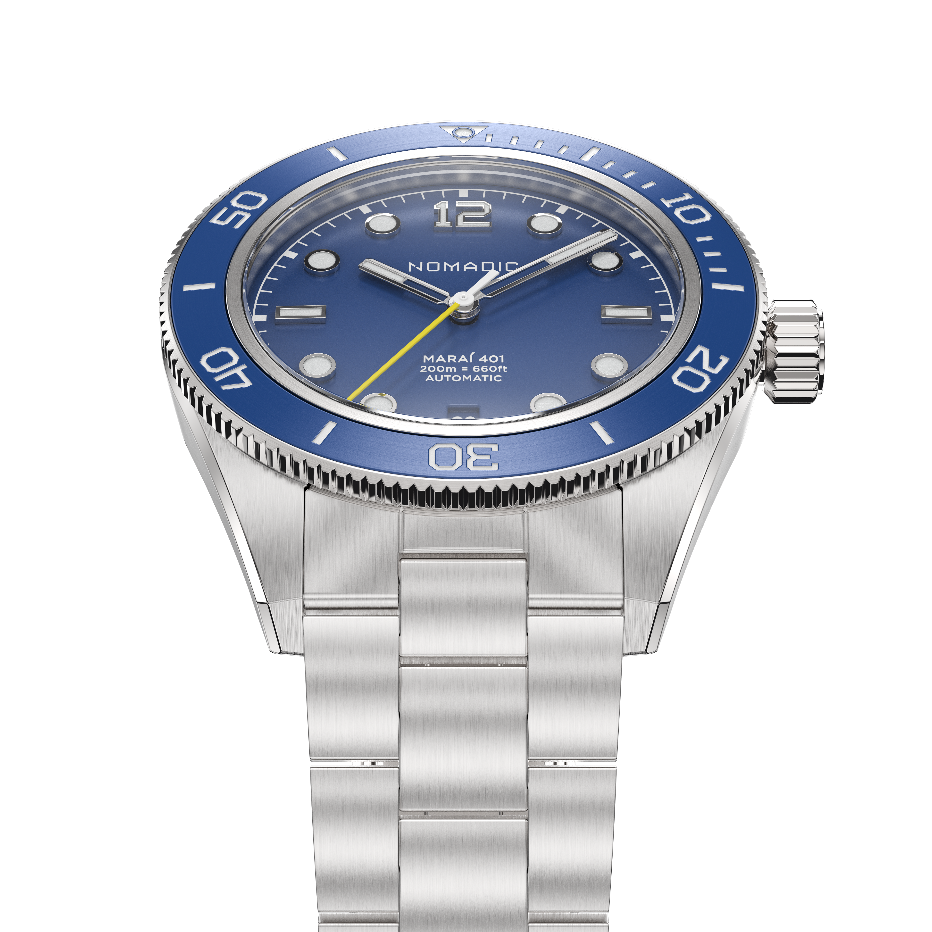 Deep Ocean Blue - Maraí 401 - 40mm Dive Watch (2026 Edition)