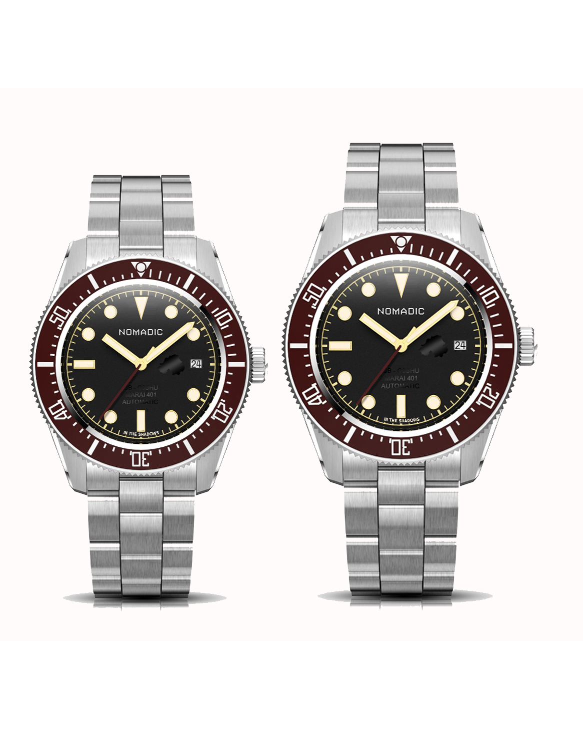 Special Project 010 - Crimson Dawn in the Shadows - Maraí 401 - Dive Watch