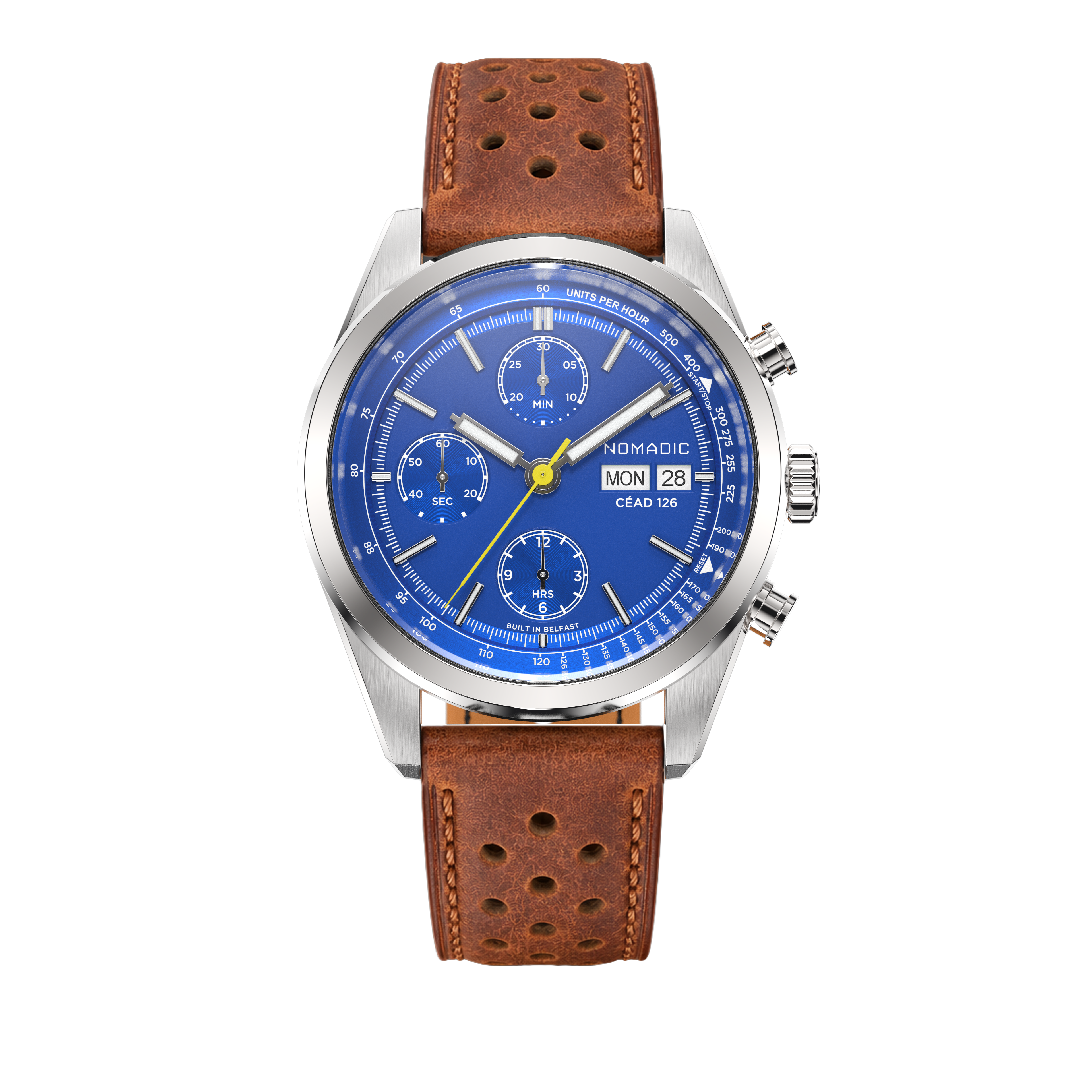 Céad 126 - Deep Ocean Blue - Chronograph