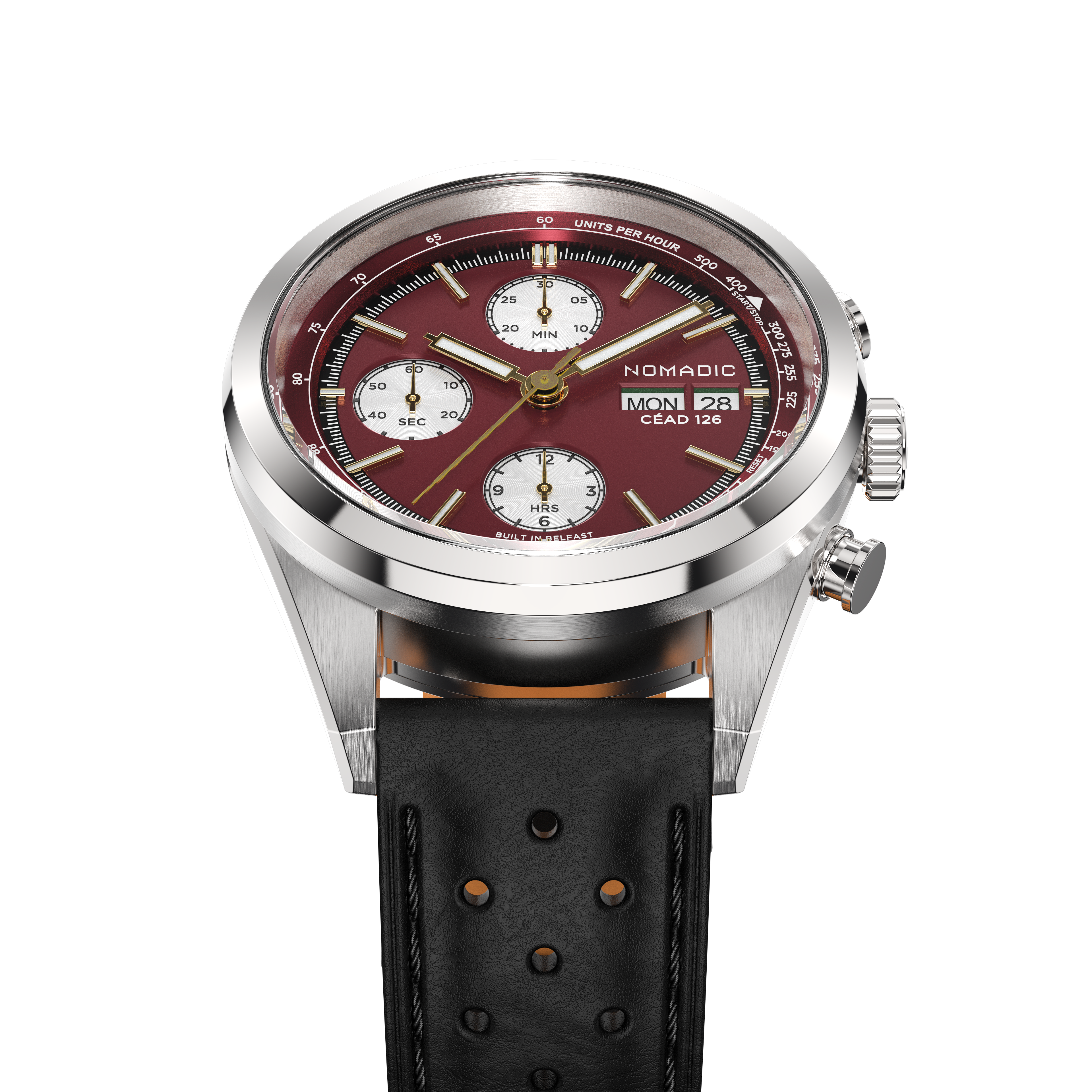 Céad 126 - Crimson Dawn - Chronograph