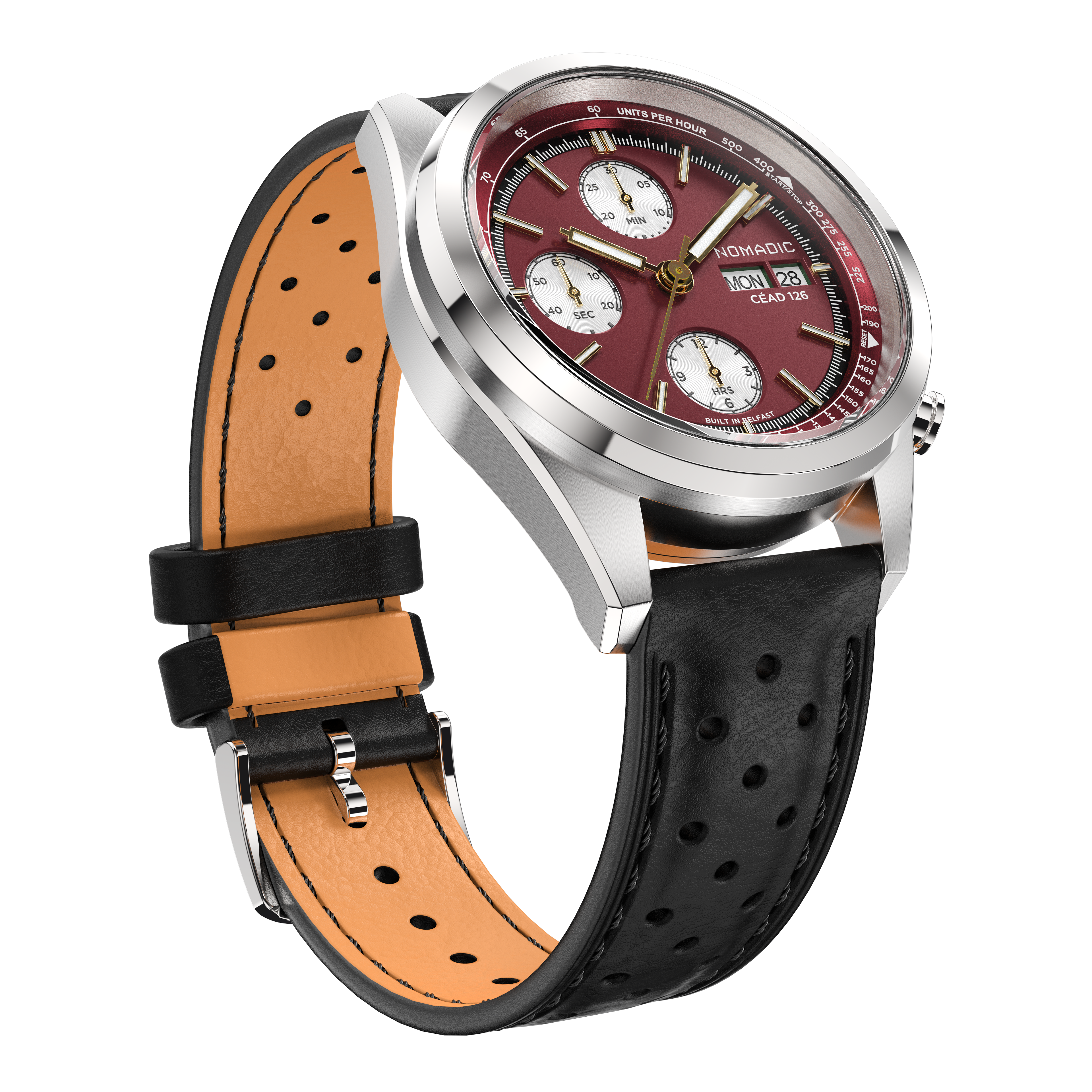 Céad 126 - Crimson Dawn - Chronograph