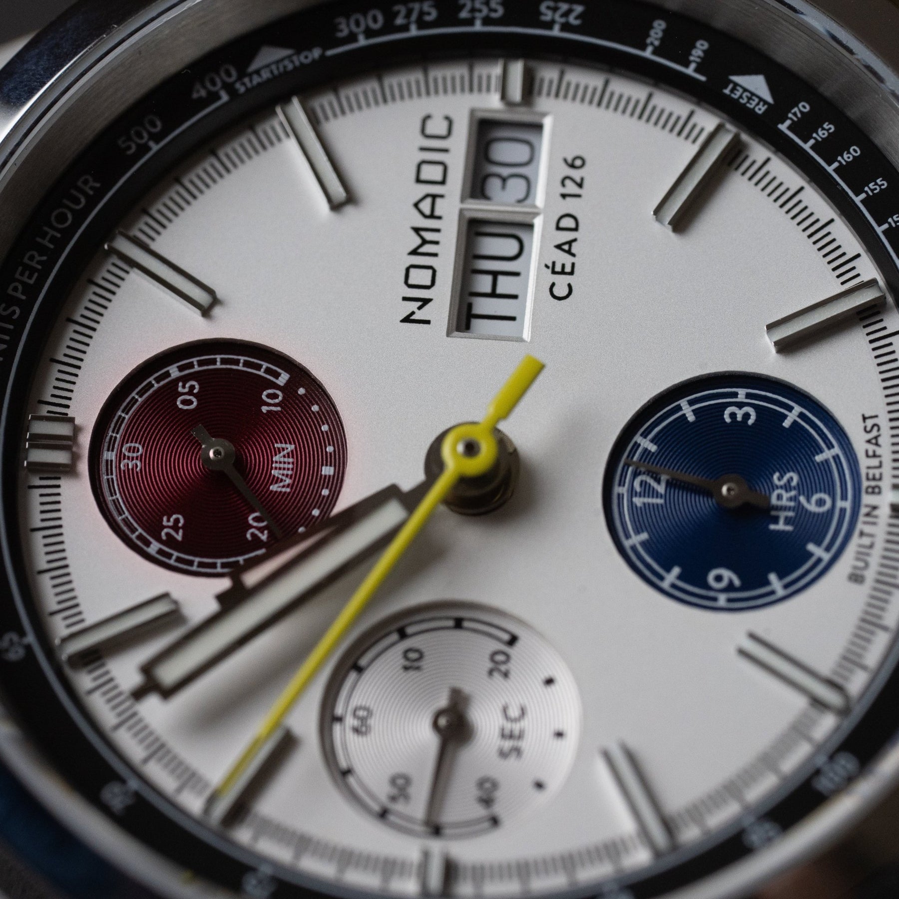 Ltd Edtn - British & Irish Watchmakers Day (7pcs) - Céad 126 Chronograph