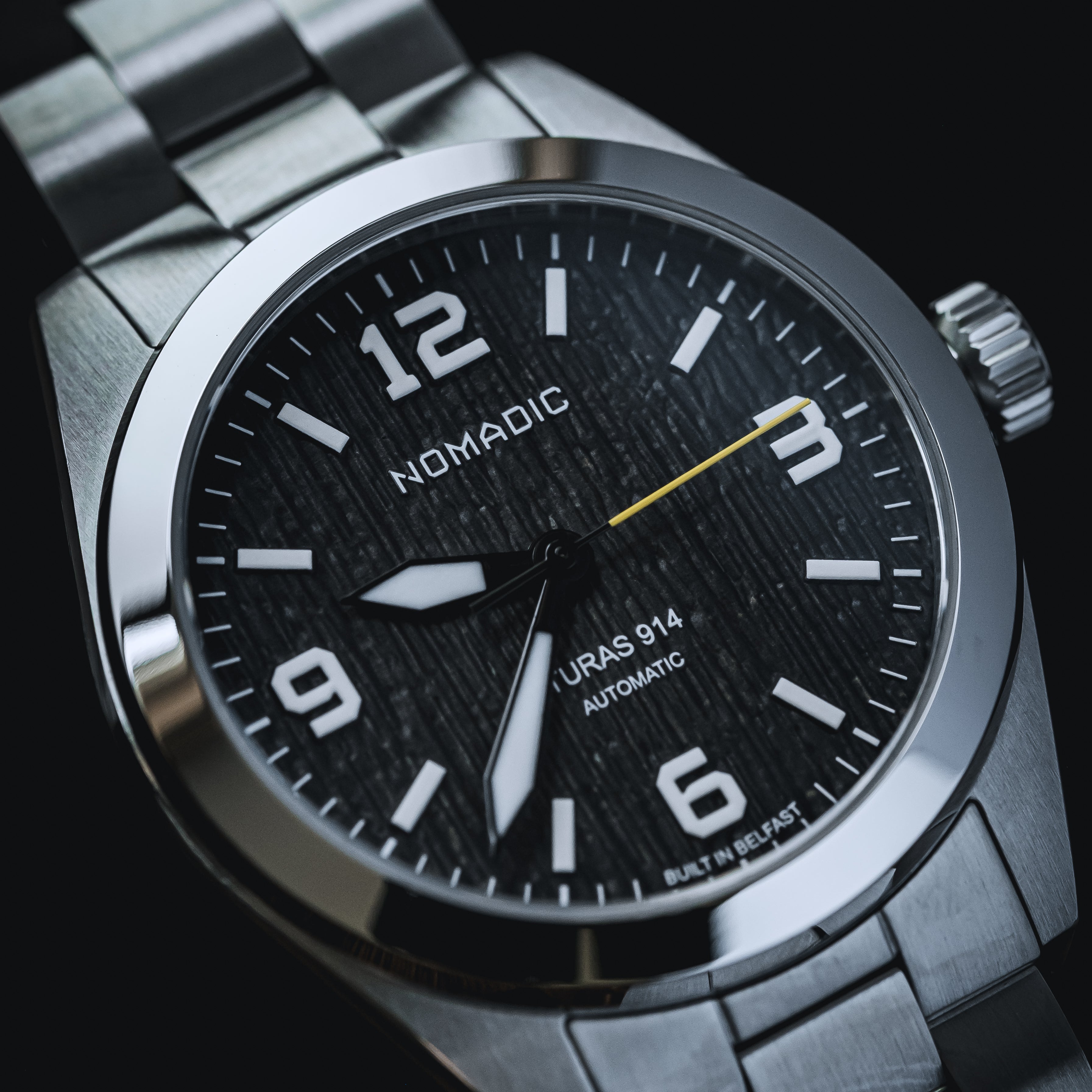 Turas 914 - Black Ice - Expedition Watch (39mm)