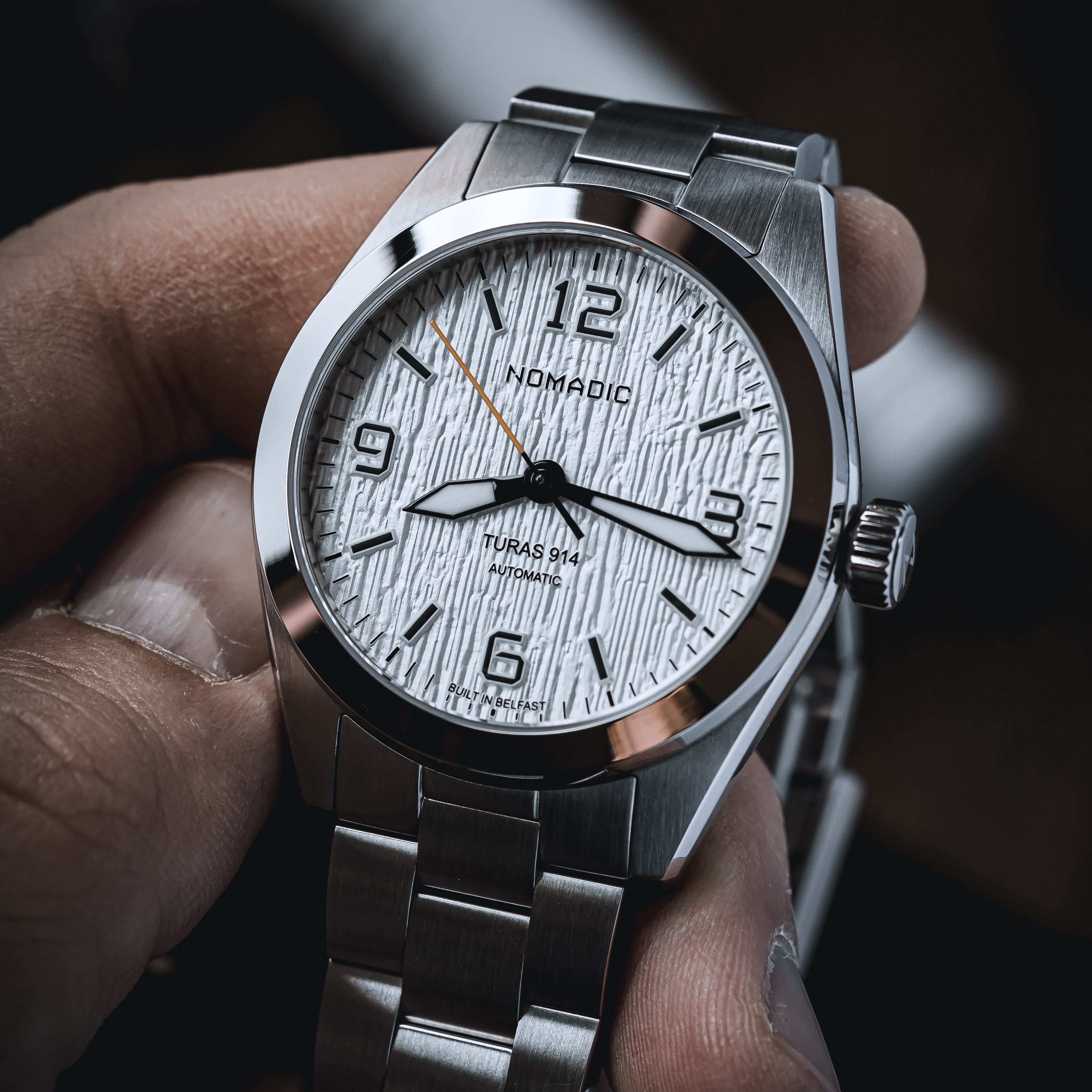 Turas 914 - White Out - Expedition Watch (39mm)