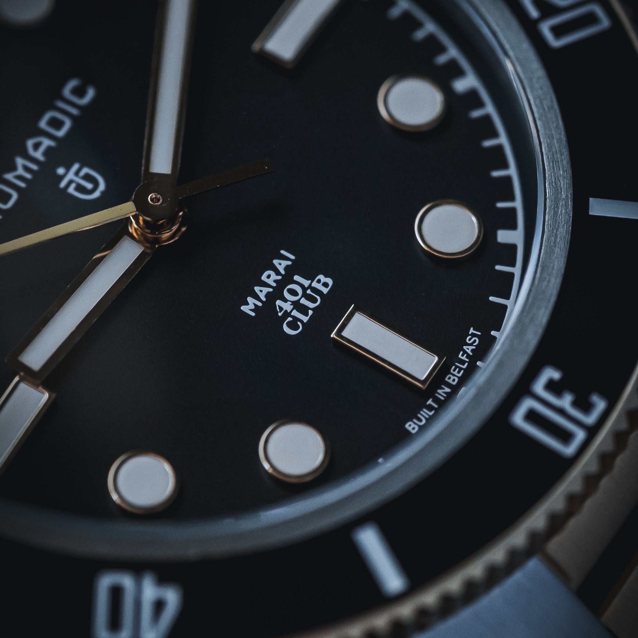 Maraí '401 Club' by Titanic Distillers - Ltd Edtn Dive Watch