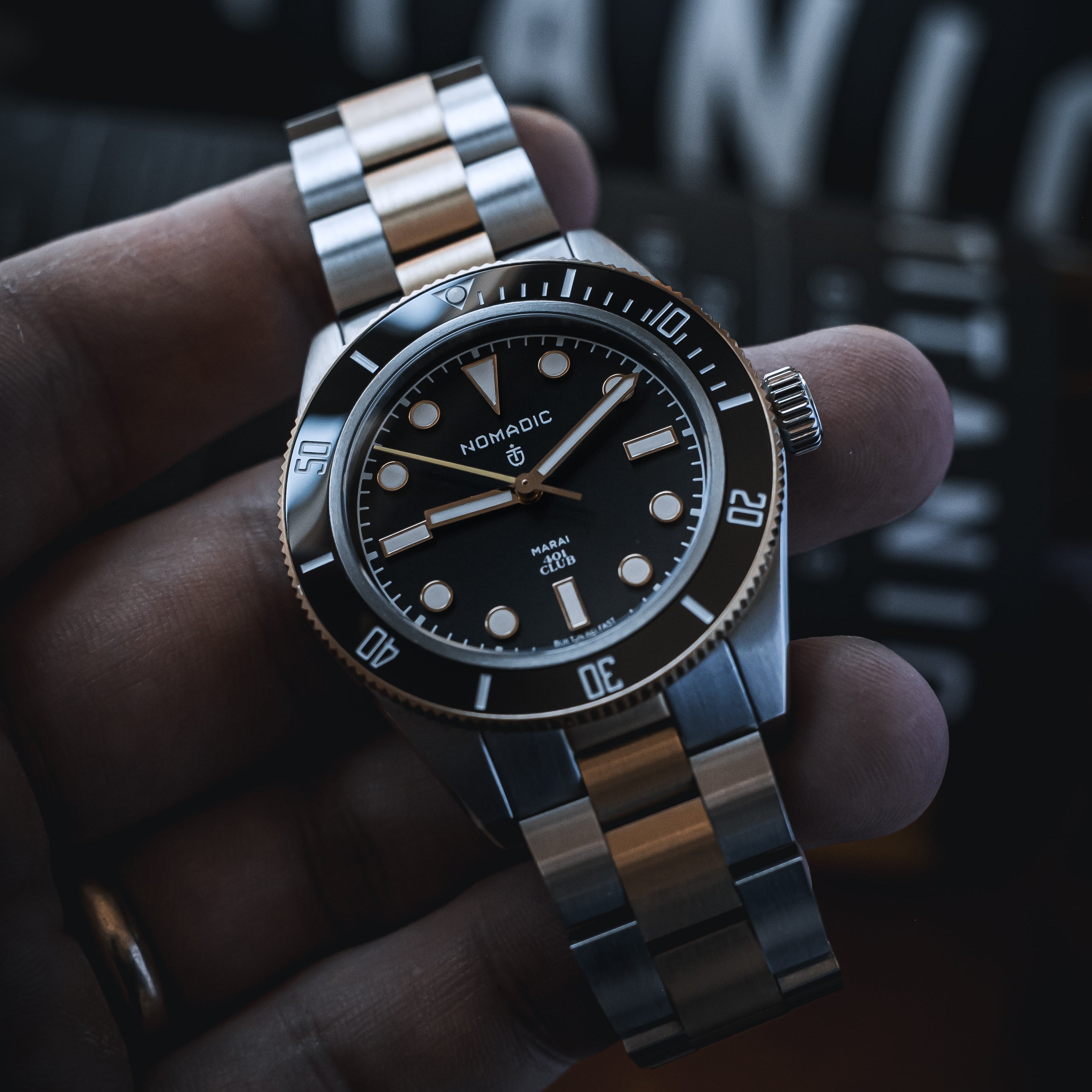 Maraí '401 Club' by Titanic Distillers - Ltd Edtn Dive Watch