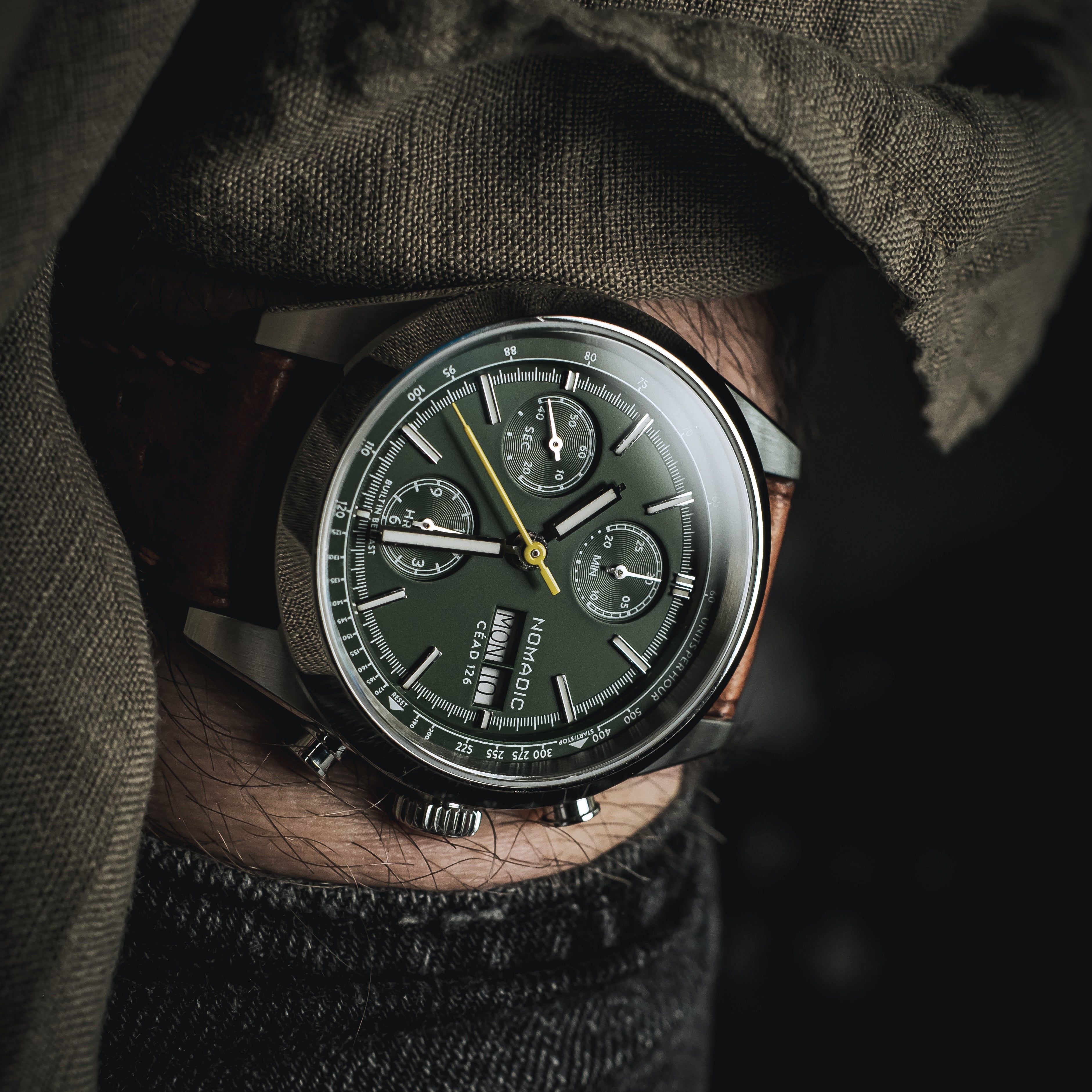 Céad 126 - Emerald Abyss - Chronograph