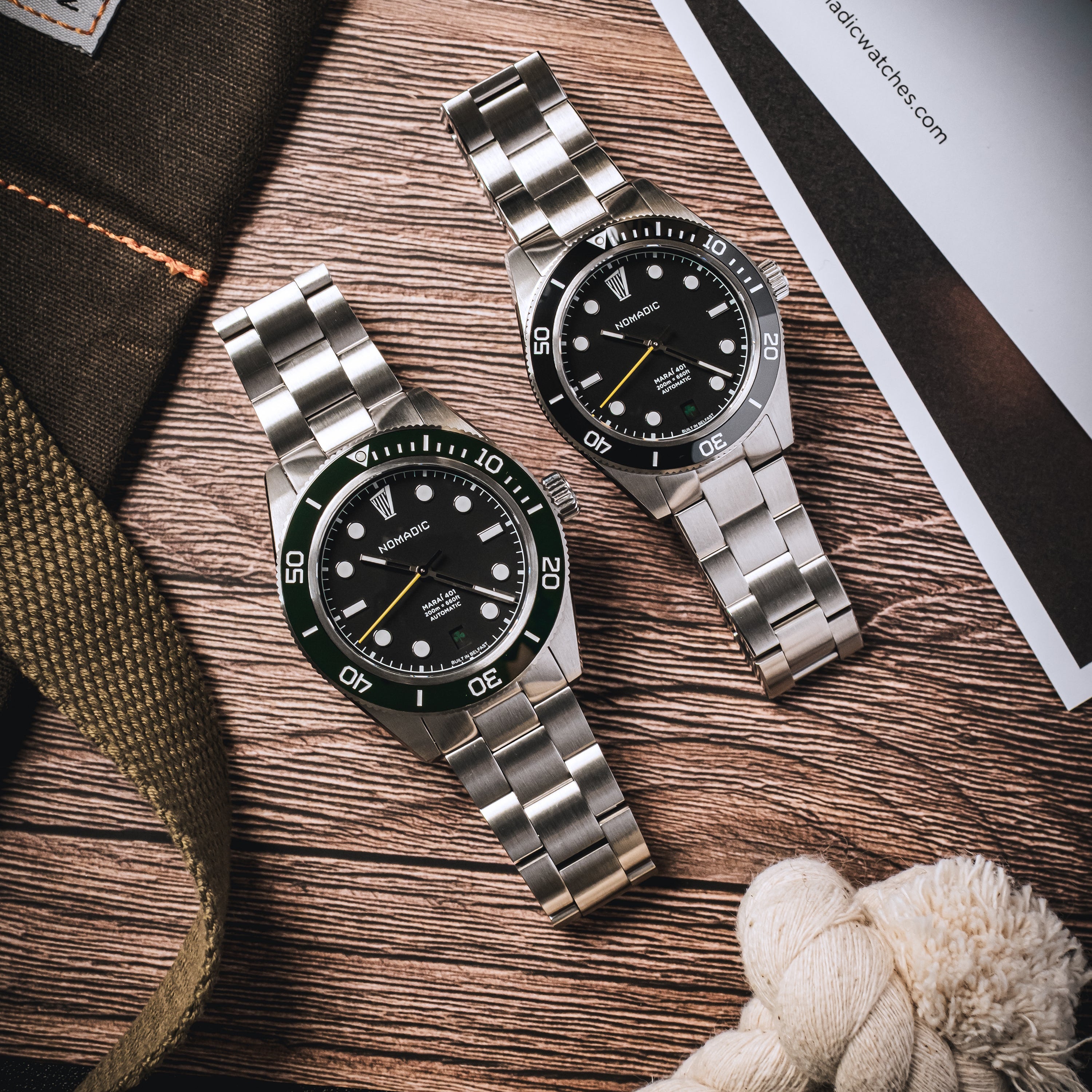 (40mm) Maraí 401 - Black Shamrock Limited Edition