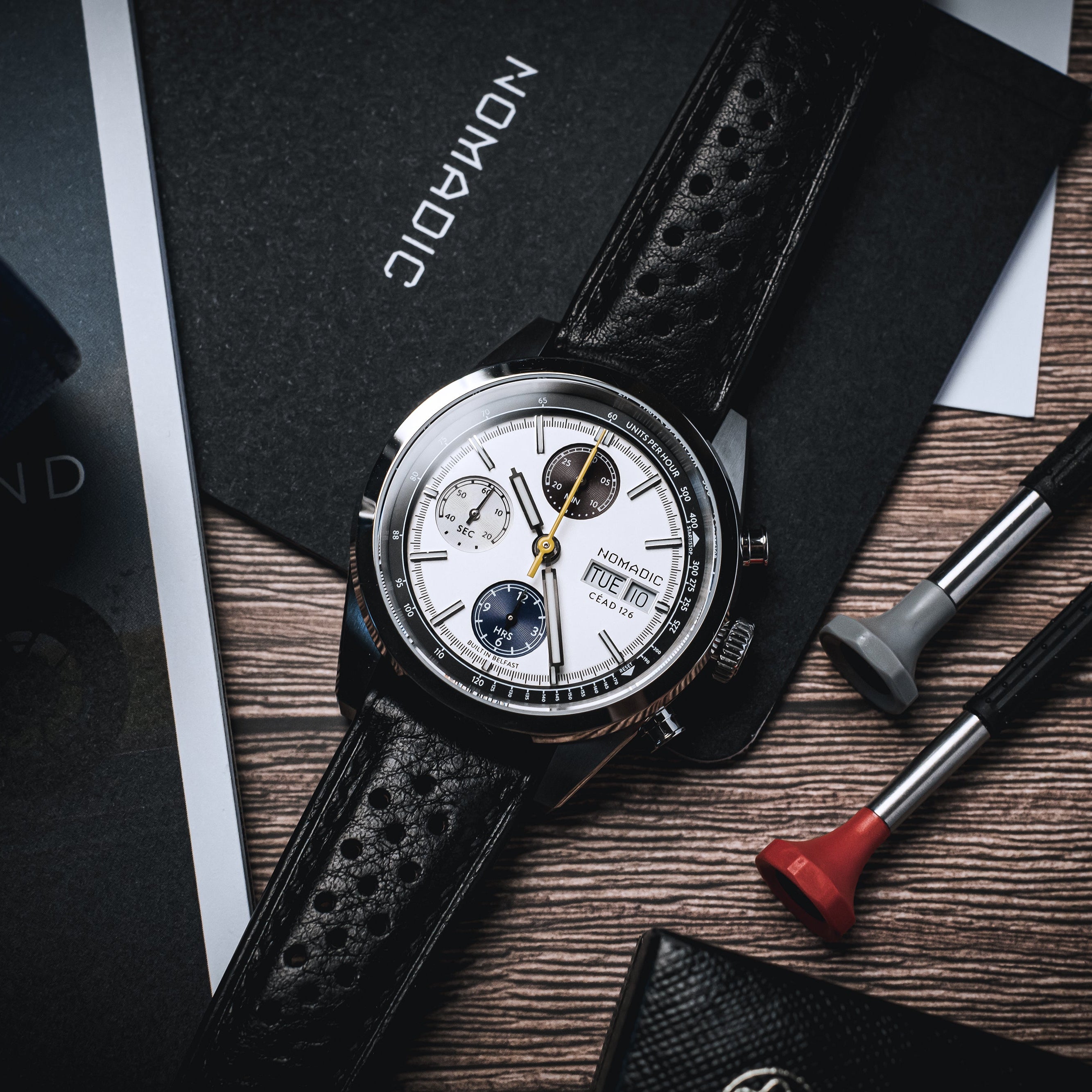Ltd Edtn - British & Irish Watchmakers Day (7pcs) - Céad 126 Chronograph