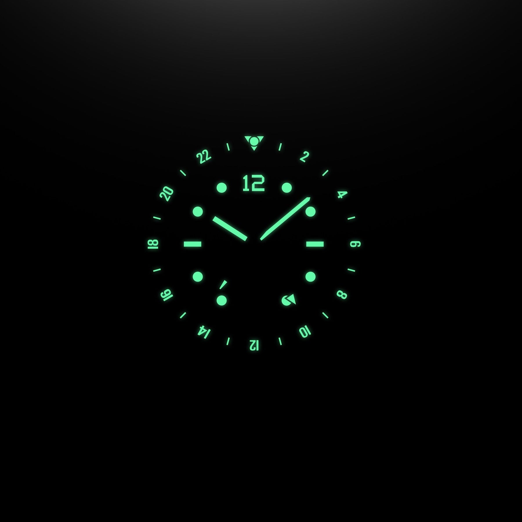 Fíor 555 - GMT Watch (41mm) - Crimson Dawn