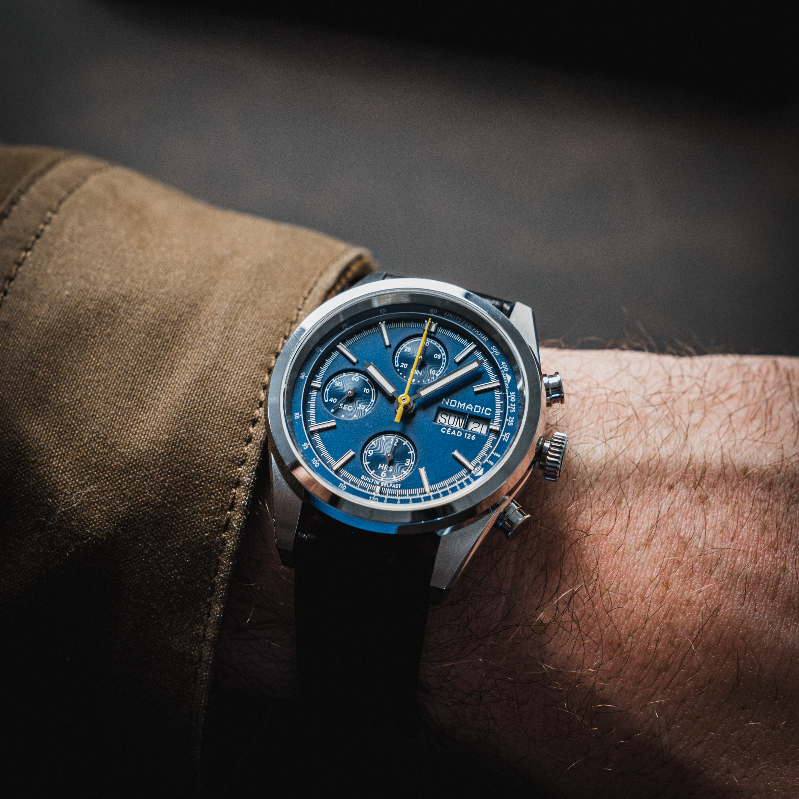 Céad 126 - Deep Ocean Blue - Chronograph