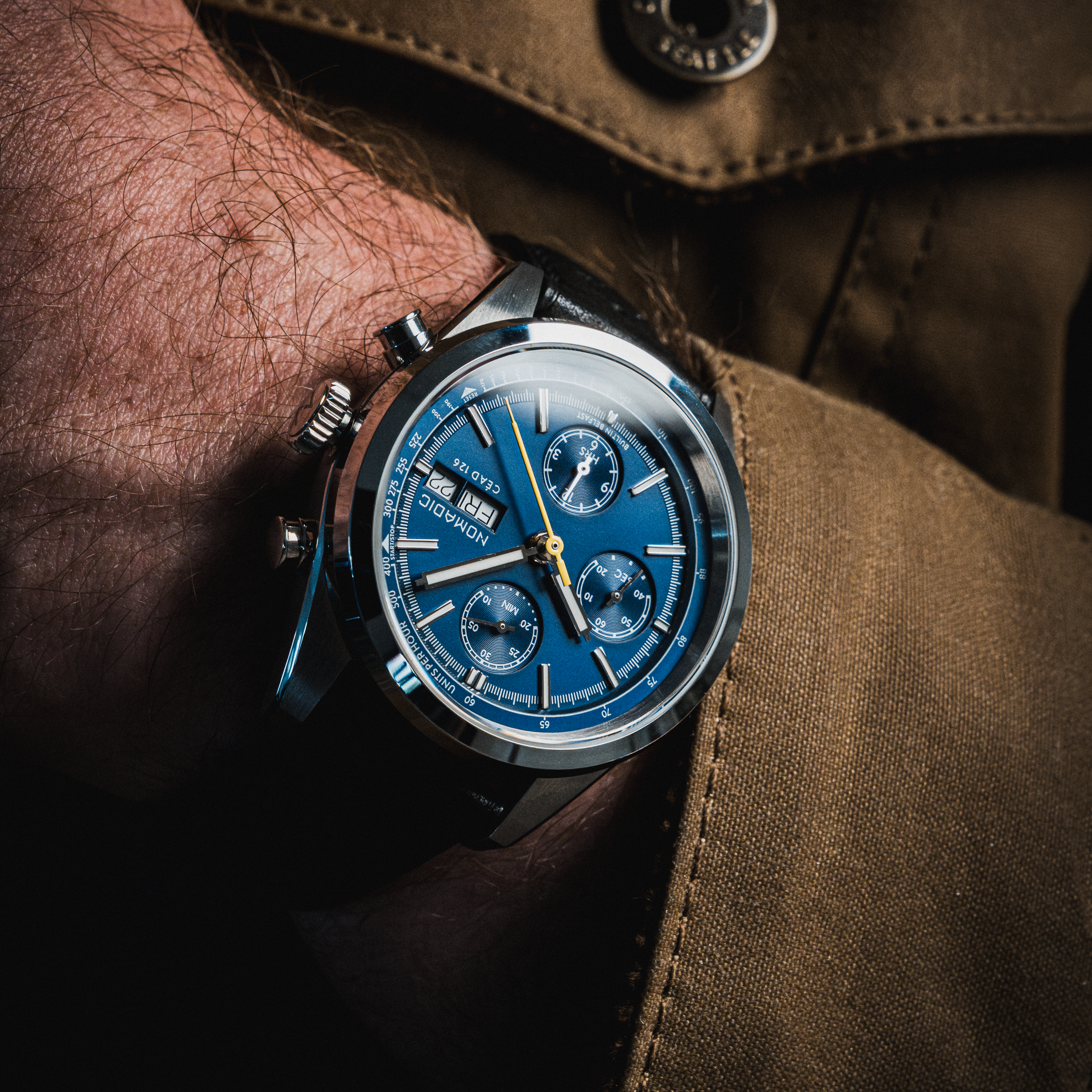 Céad 126 - Deep Ocean Blue - Chronograph