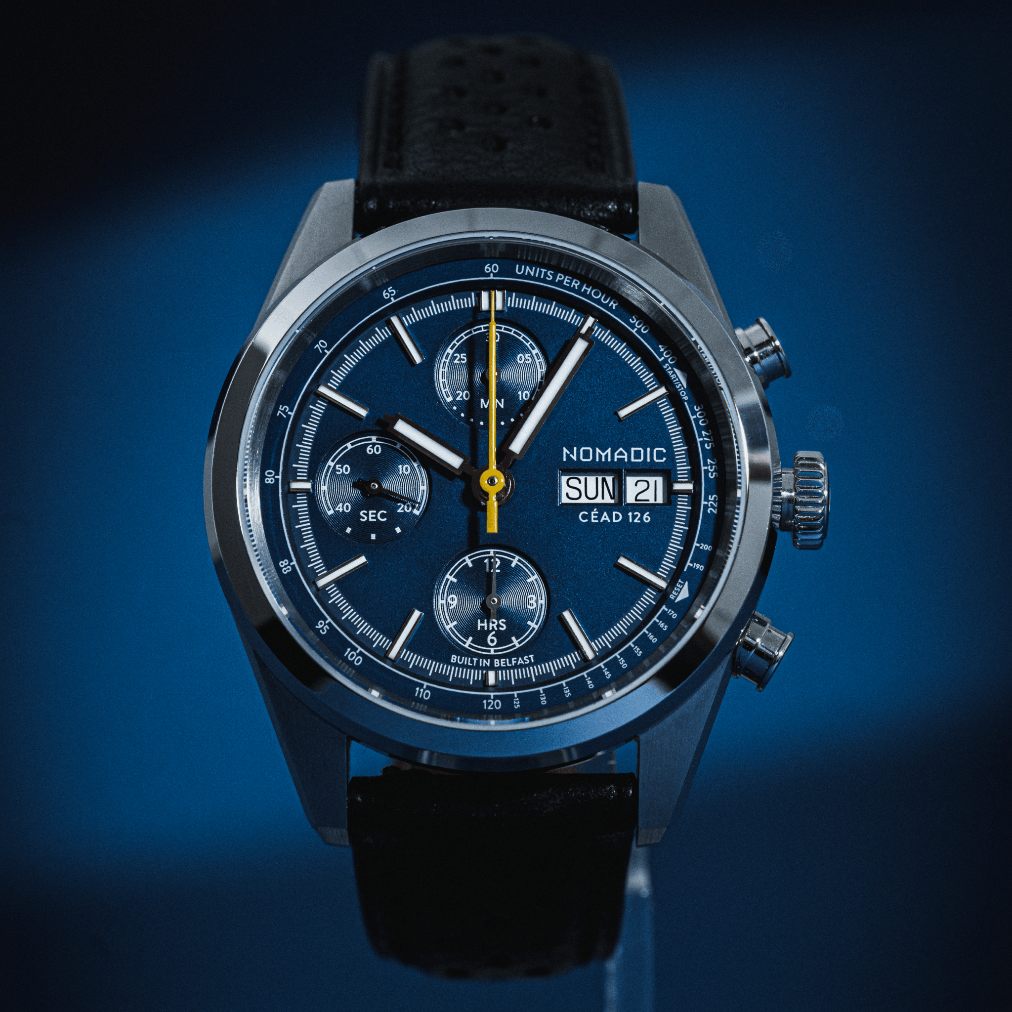 Céad 126 - Deep Ocean Blue - Chronograph