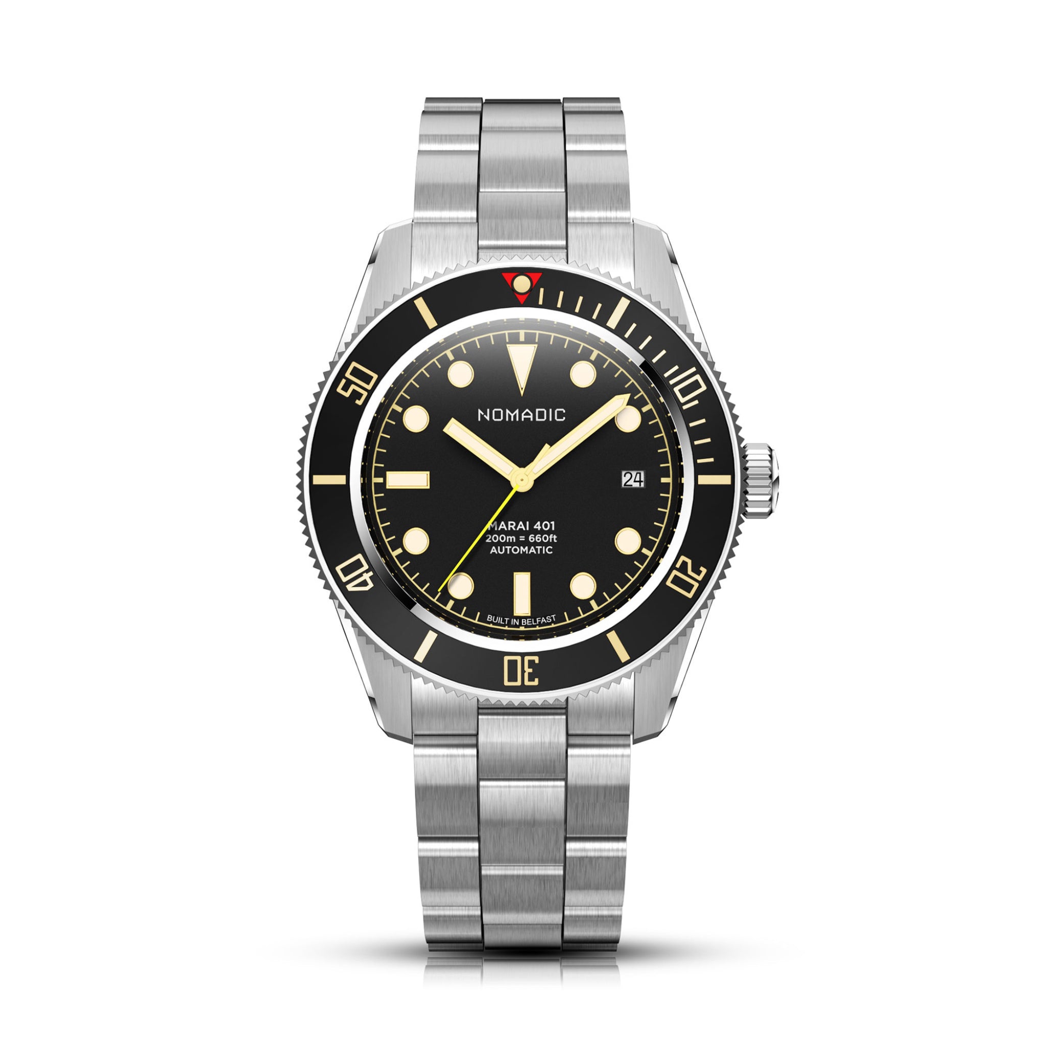 Classic Black and Gold - Maraí 401 - Dive Watch