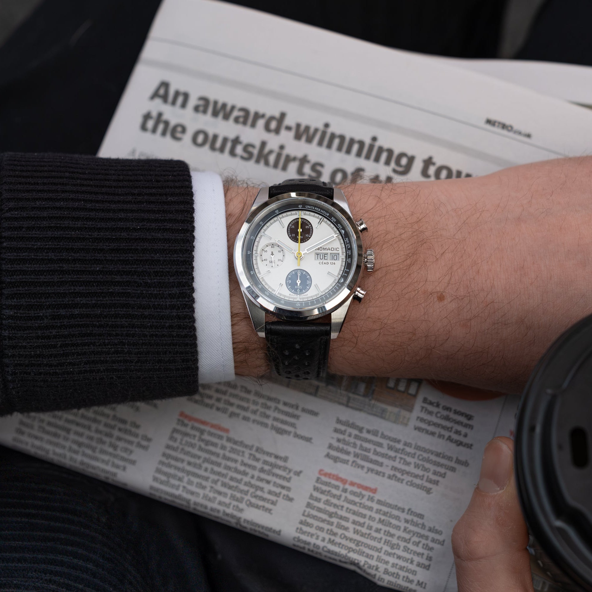 Ltd Edtn - British & Irish Watchmakers Day (7pcs) - Céad 126 Chronograph