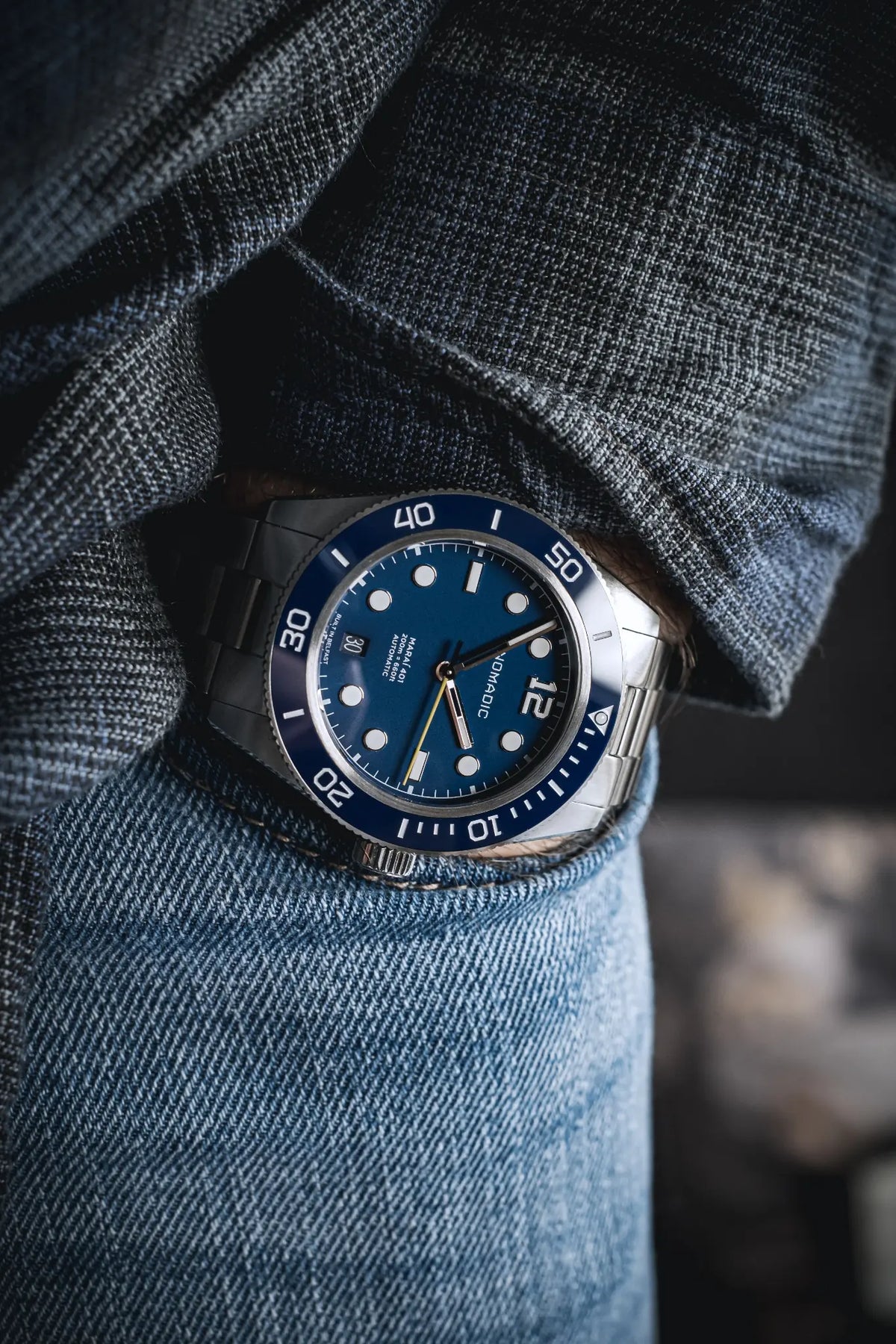 Deep Ocean Blue - Maraí 401 - 40mm Dive Watch (2026 Edition)