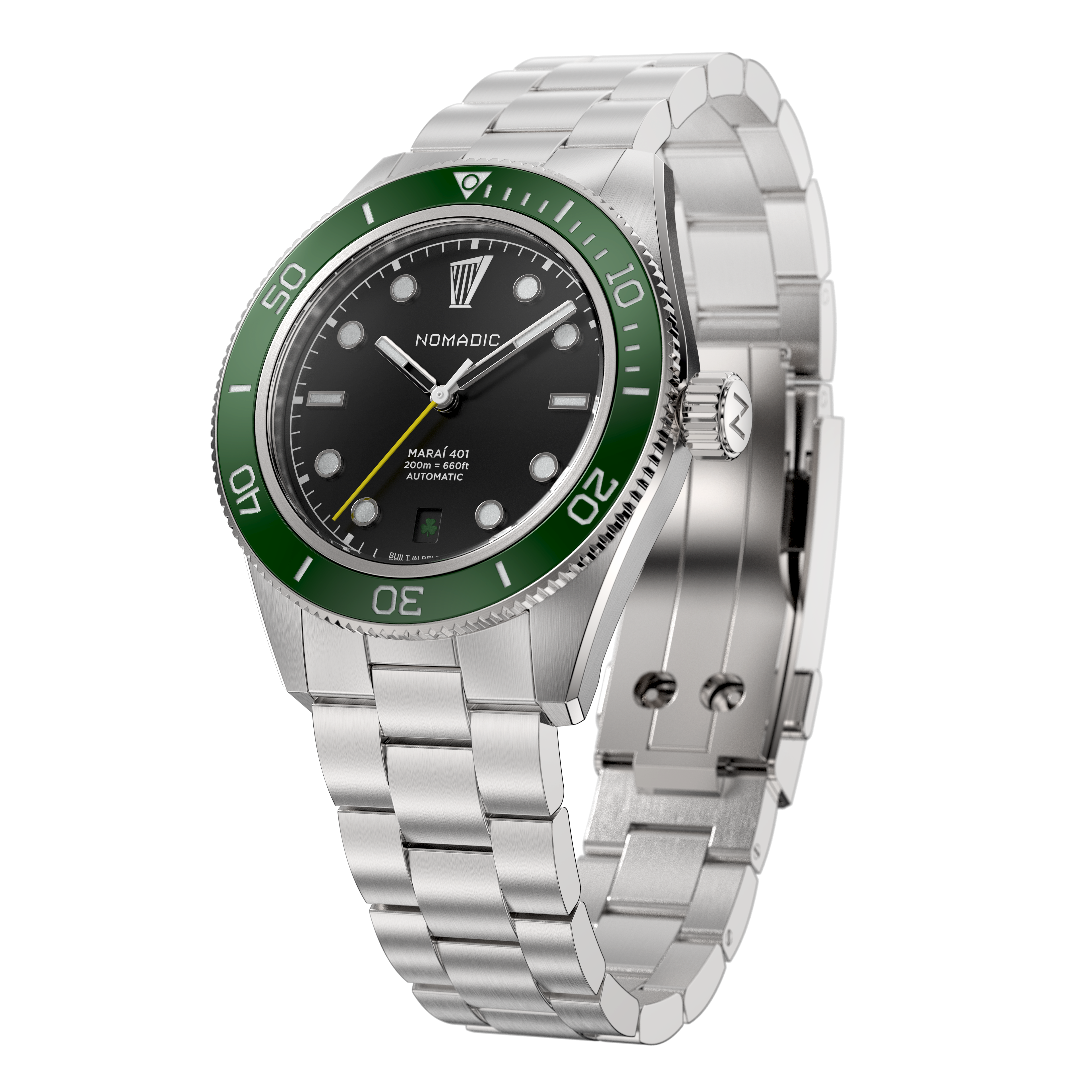 Maraí 401 Compact (36mm) - The Black Shamrock Limited Edition - Dive Watch