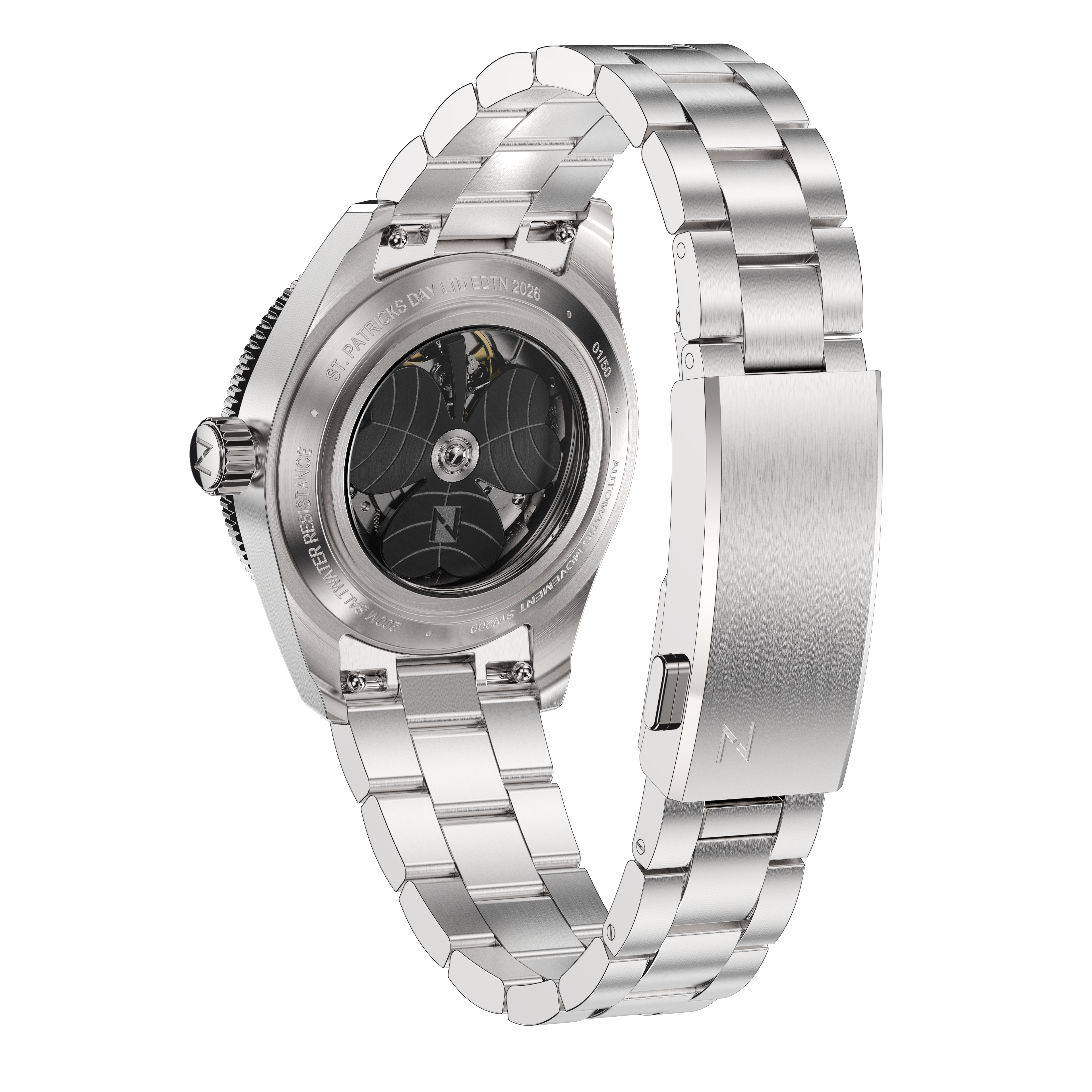 Maraí 401 (40mm) - The Black Shamrock Limited Edition - Dive Watch