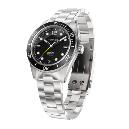 Pitch Black - Maraí 401 Compact - 36mm Dive Watch (2026 Edition)