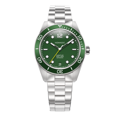 Emerald Abyss - Maraí 401 Compact - 36mm Dive Watch (2026 Edition)