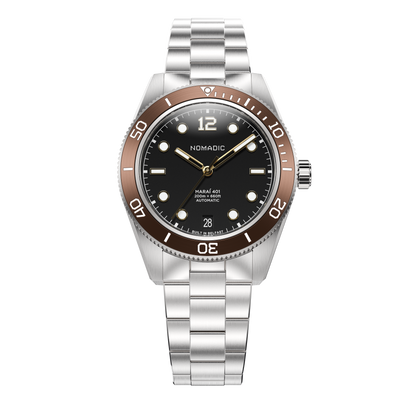 Crimson Dawn - Maraí 401 Compact - 36mm Dive Watch (2026 Edition)