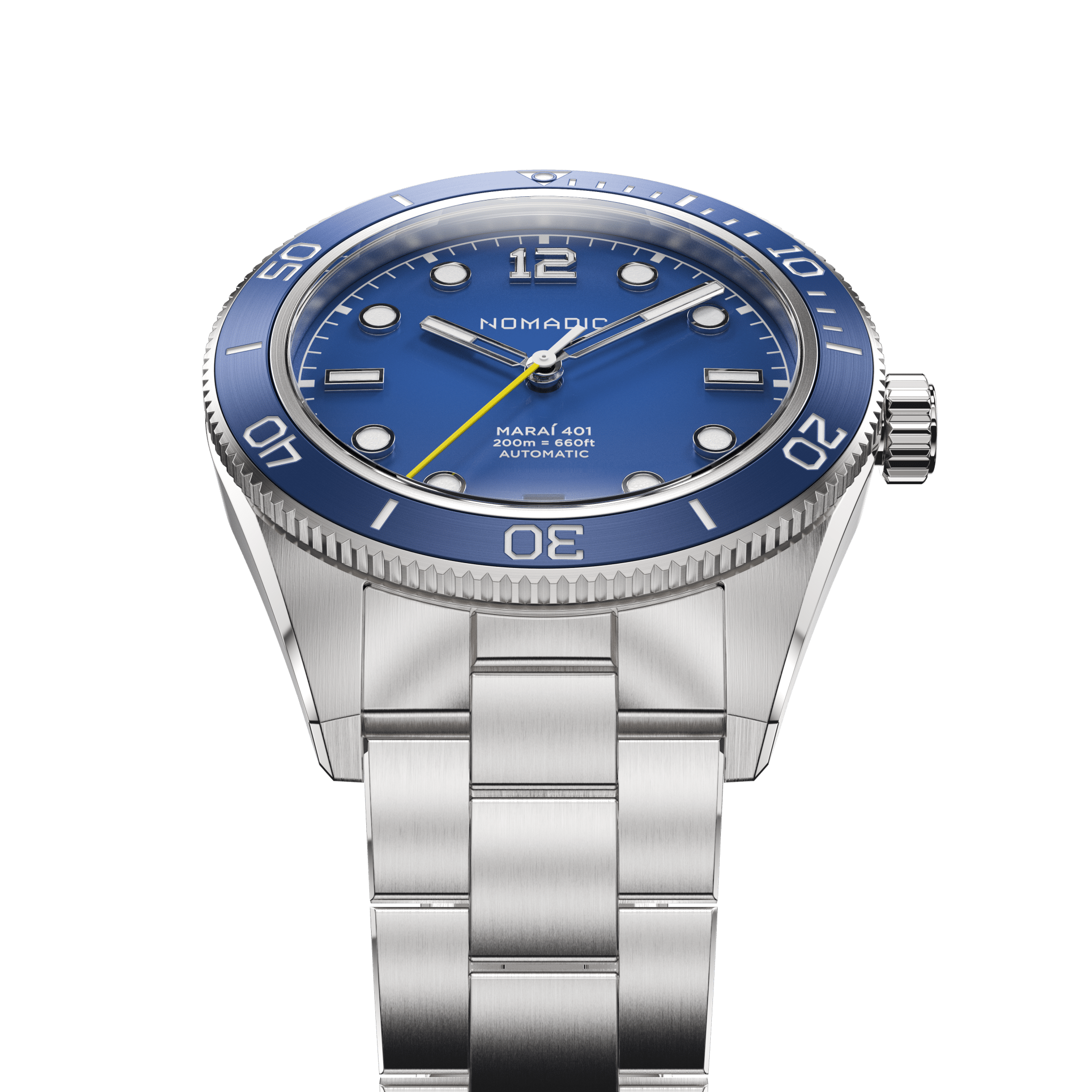 Deep Ocean Blue - Maraí 401 Compact - 36mm Dive Watch (2026 Edition)