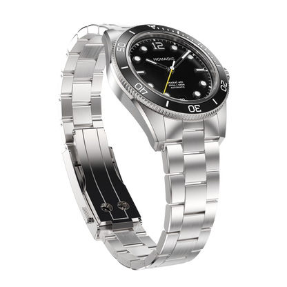 Pitch Black - Maraí 401 Compact - 36mm Dive Watch (2026 Edition)