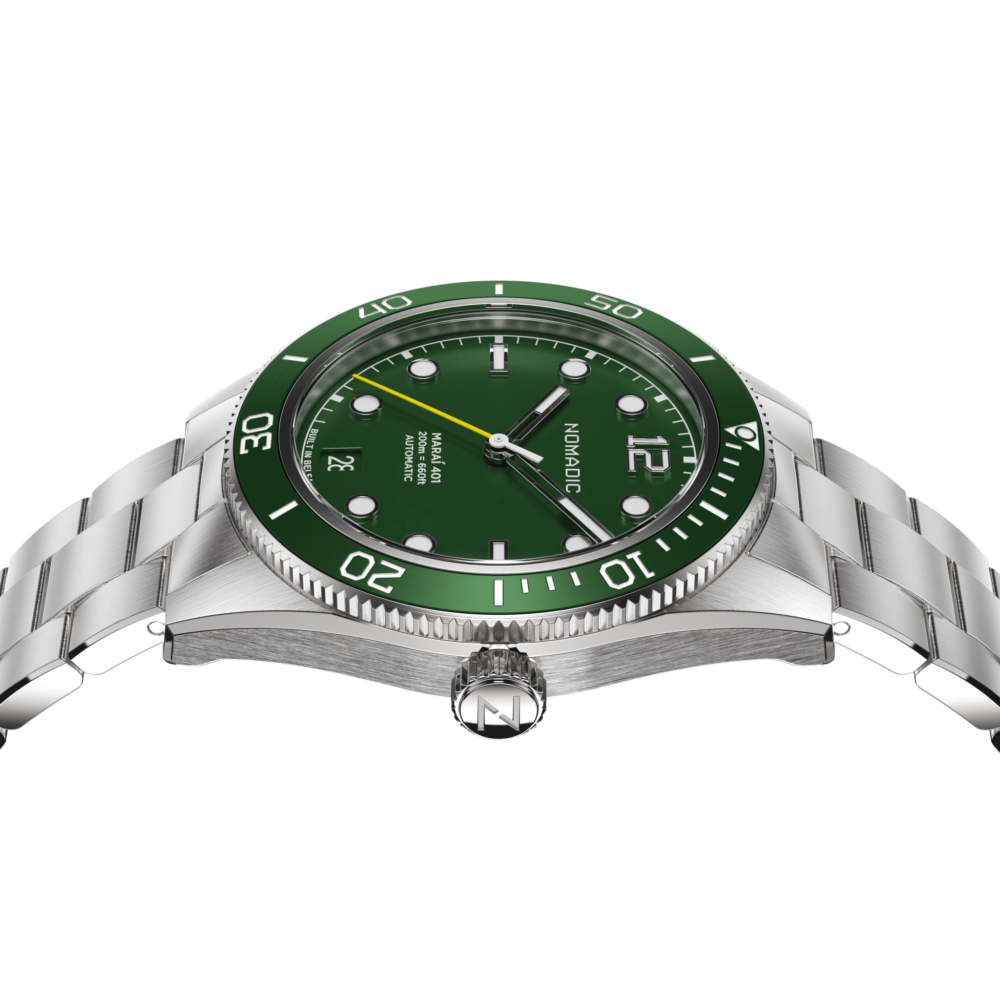 Emerald Abyss - Maraí 401 Compact - 36mm Dive Watch (2026 Edition)