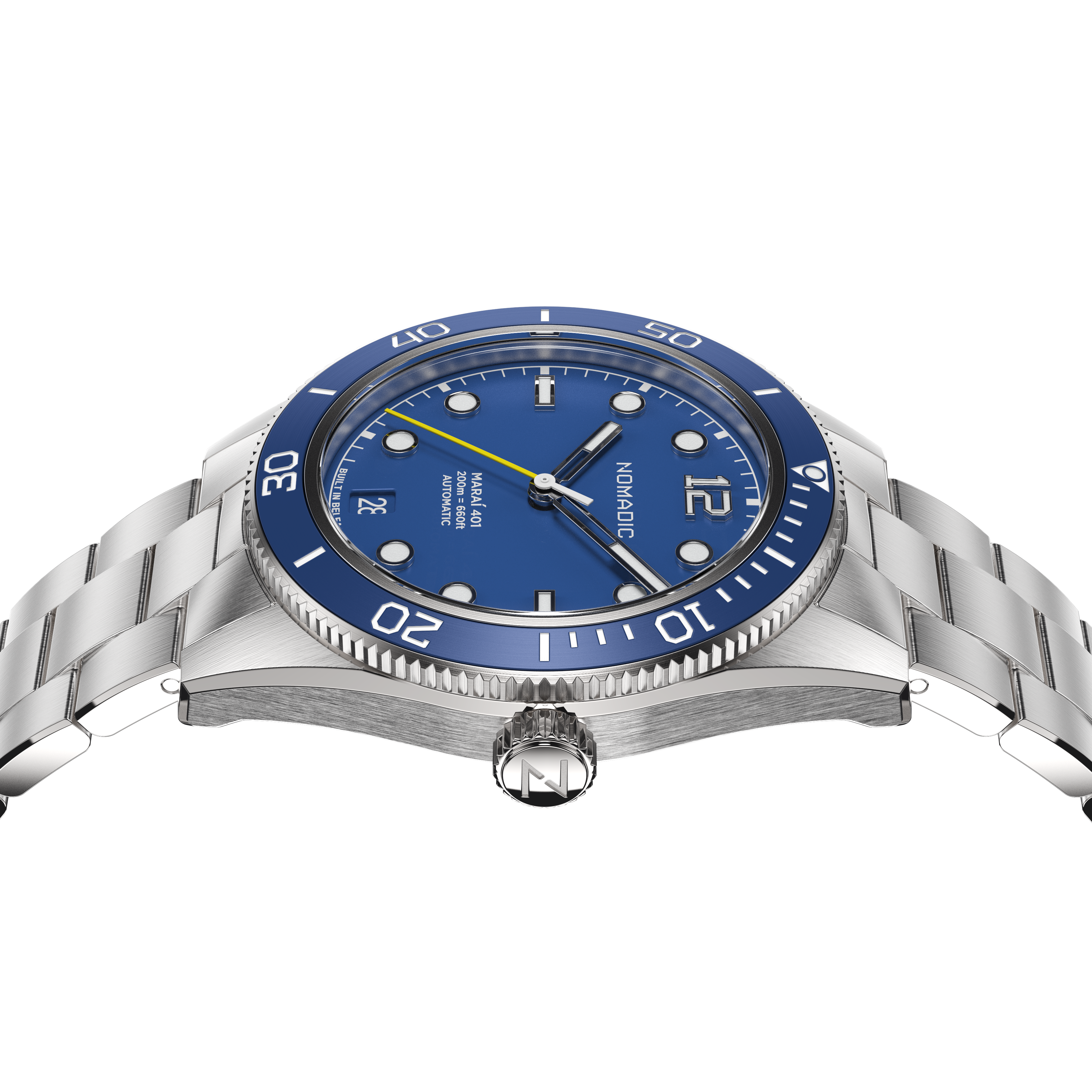 Deep Ocean Blue - Maraí 401 Compact - 36mm Dive Watch (2026 Edition)