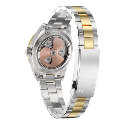 White & Gold - Maraí 401 Prestige Compact - 36mm 18K Gold Dive Watch (2026 Edition)