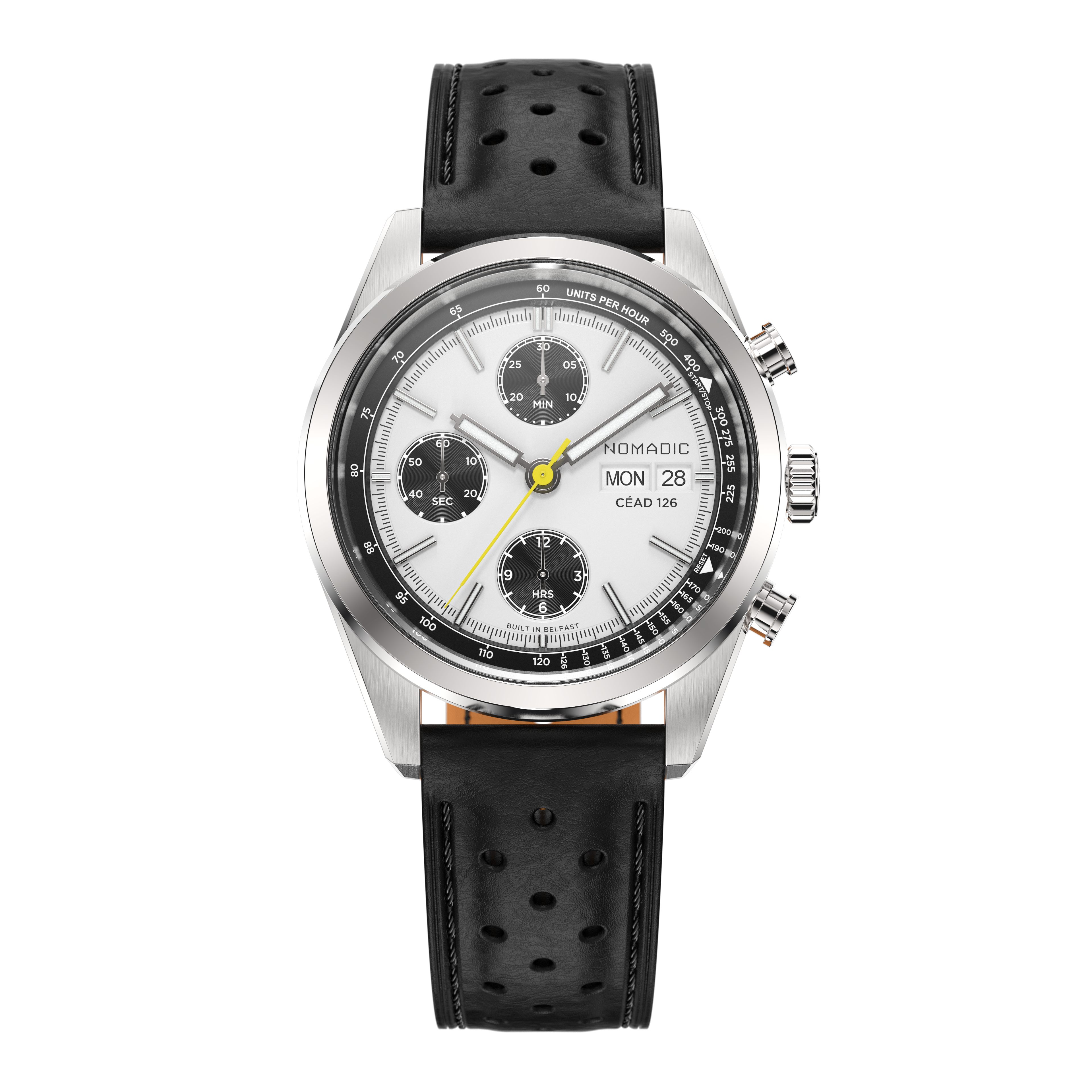 Céad 126 - Navigator White - Chronograph