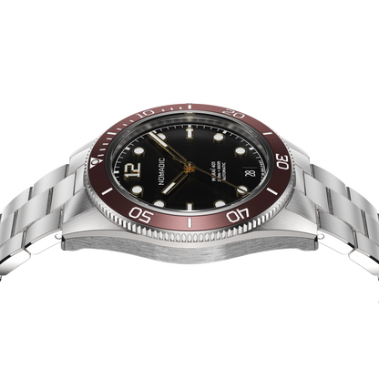 Crimson Dawn - Maraí 401 Compact - 36mm Dive Watch (2026 Edition)