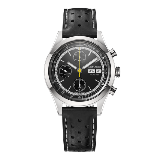 Céad 126 - Pitch Black - Chronograph
