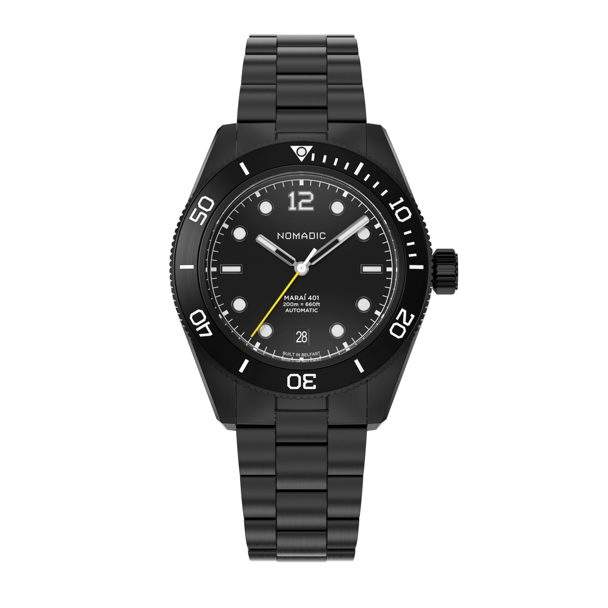 Blackout Maraí 401 - 40mm Dive Watch (2026 Edition) – Nomadic