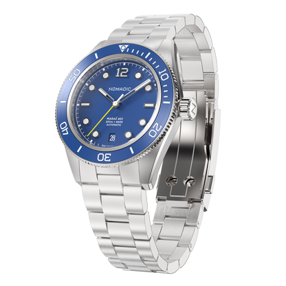 Deep Ocean Blue - Maraí 401 - 40mm Dive Watch (2026 Edition)