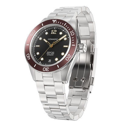 Crimson Dawn - Maraí 401 - 40mm Dive Watch (2026 Edition)