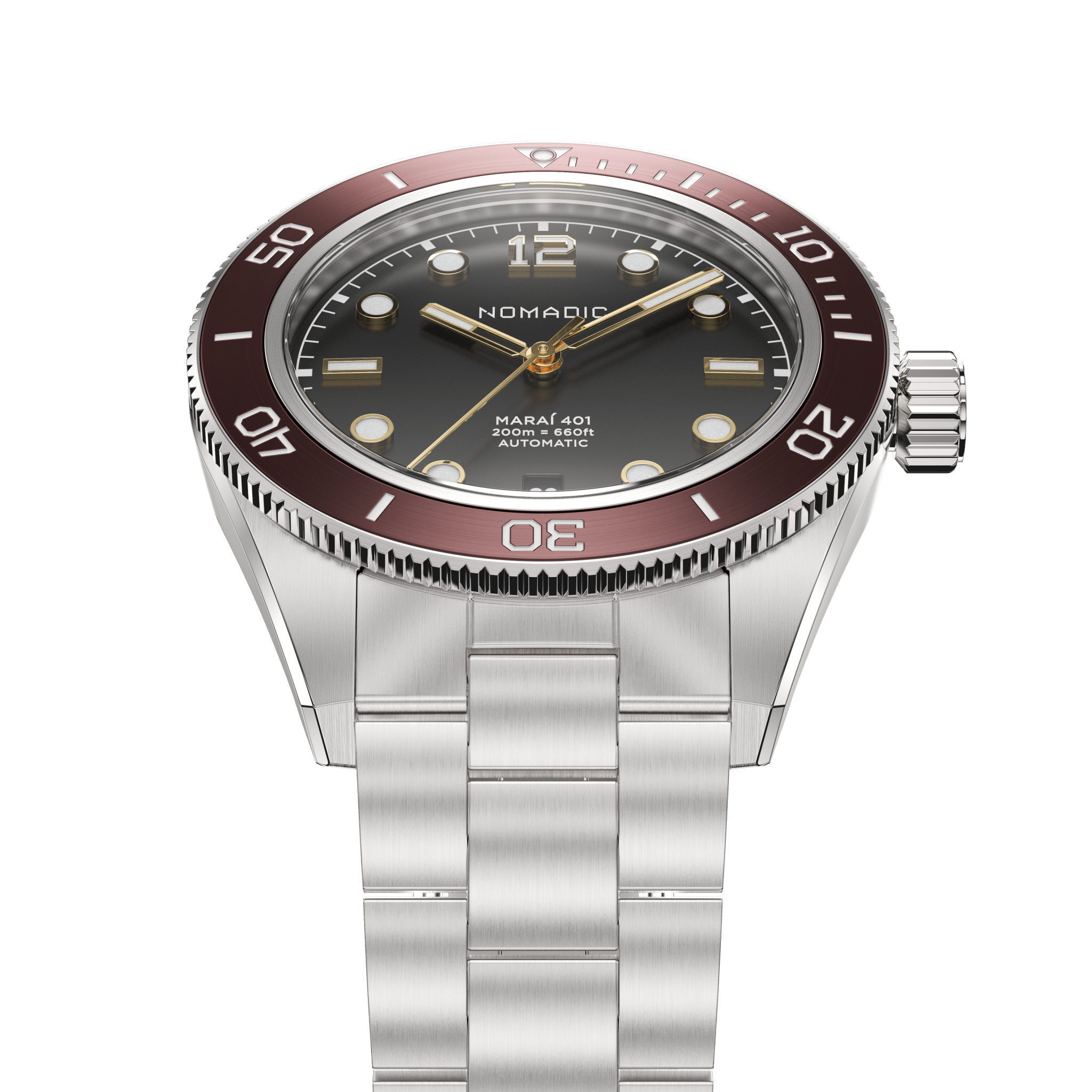 Crimson Dawn - Maraí 401 - 40mm Dive Watch (2026 Edition)