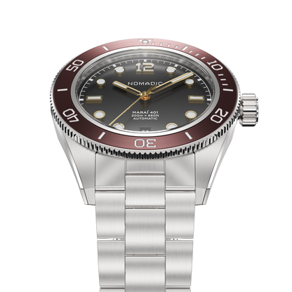 Crimson Dawn - Maraí 401 - 40mm Dive Watch (2026 Edition)