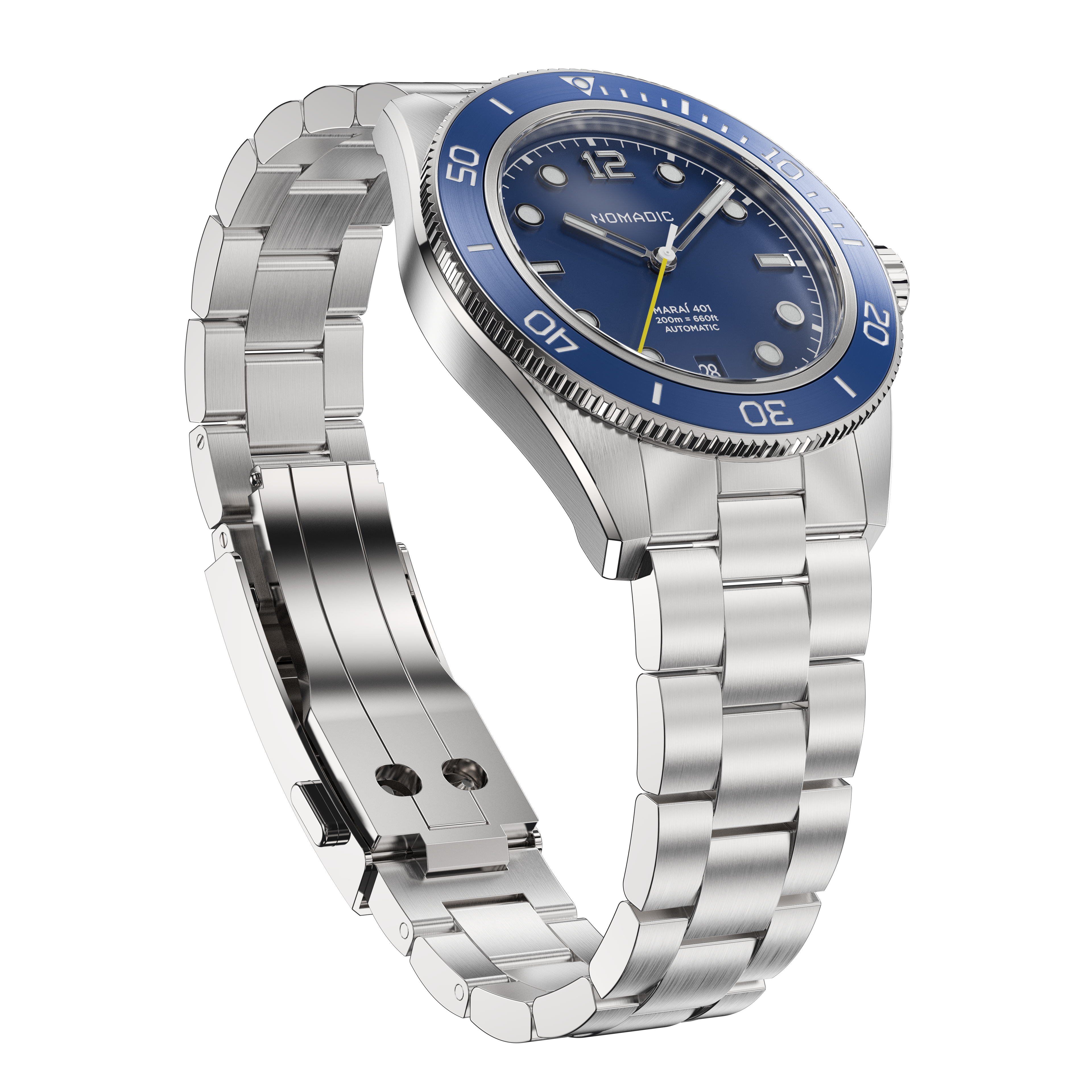 Deep Ocean Blue - Maraí 401 - 40mm Dive Watch (2026 Edition)