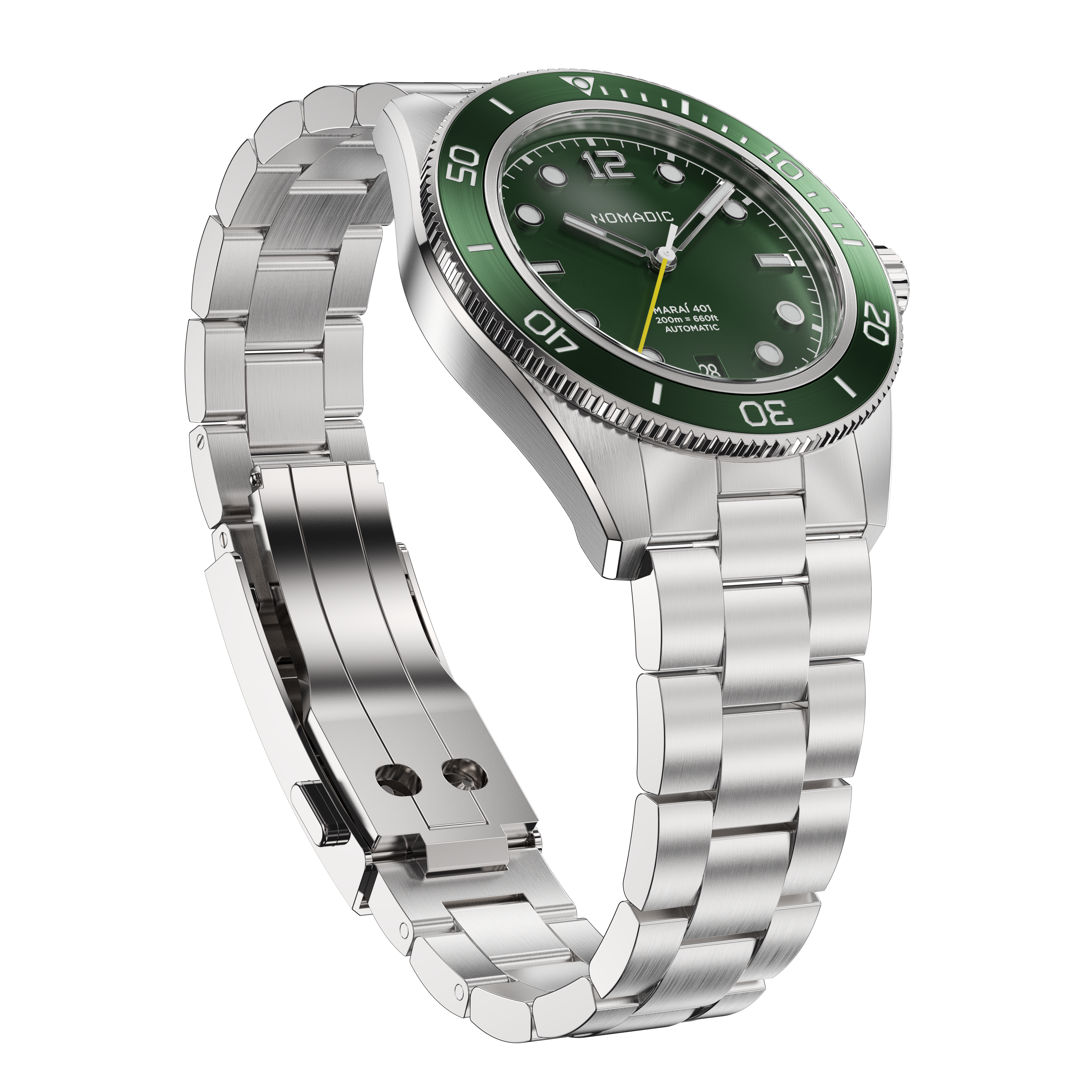 Emerald Abyss - Maraí 401 - 40mm Dive Watch (2026 Edition)