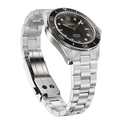 Classic Black and Gold - Maraí 401 - 40mm Dive Watch (2026 Edition)