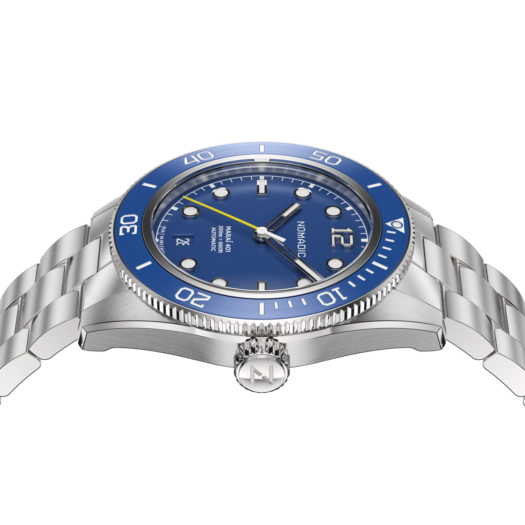 Deep Ocean Blue - Maraí 401 - 40mm Dive Watch (2026 Edition)