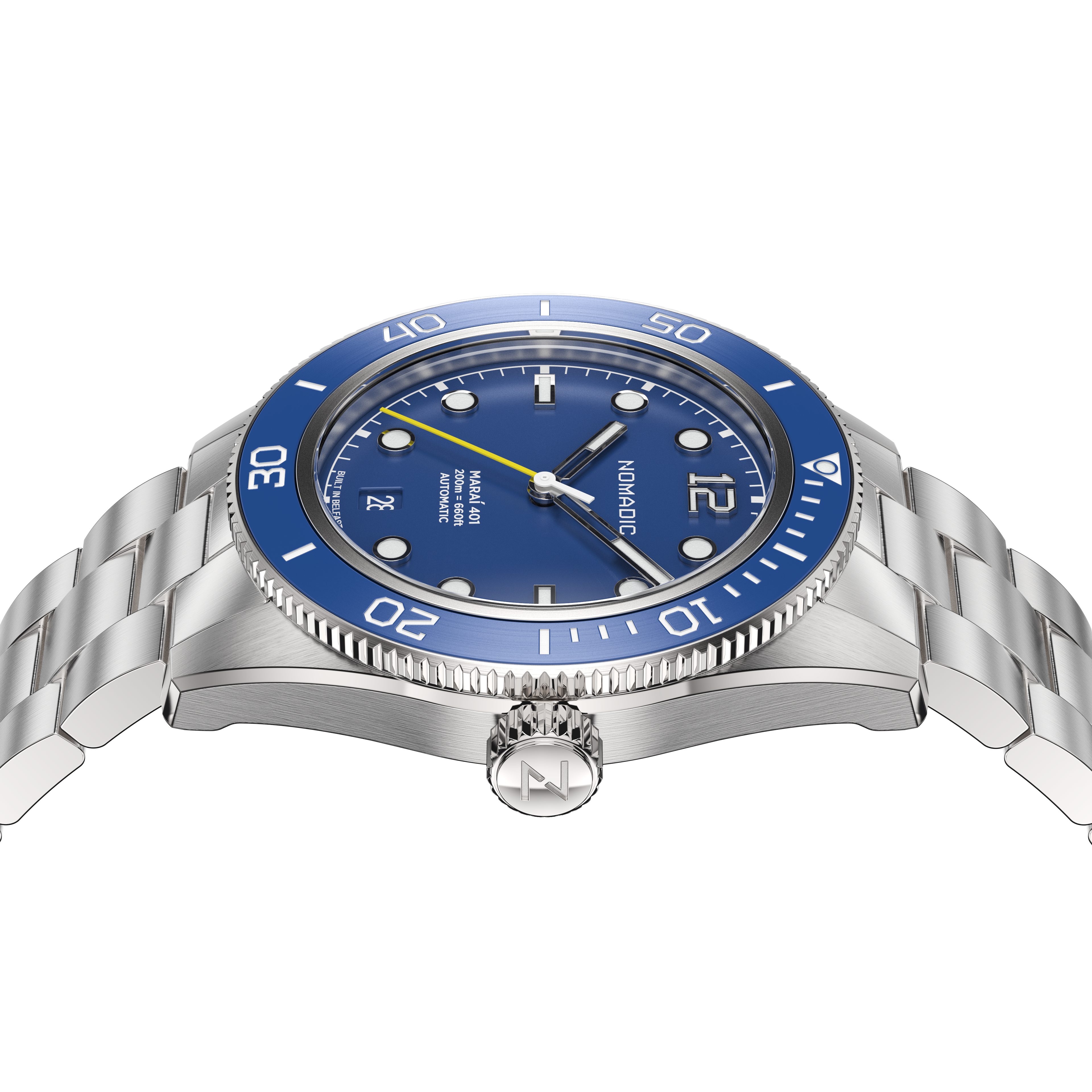 Deep Ocean Blue - Maraí 401 - 40mm Dive Watch (2026 Edition)